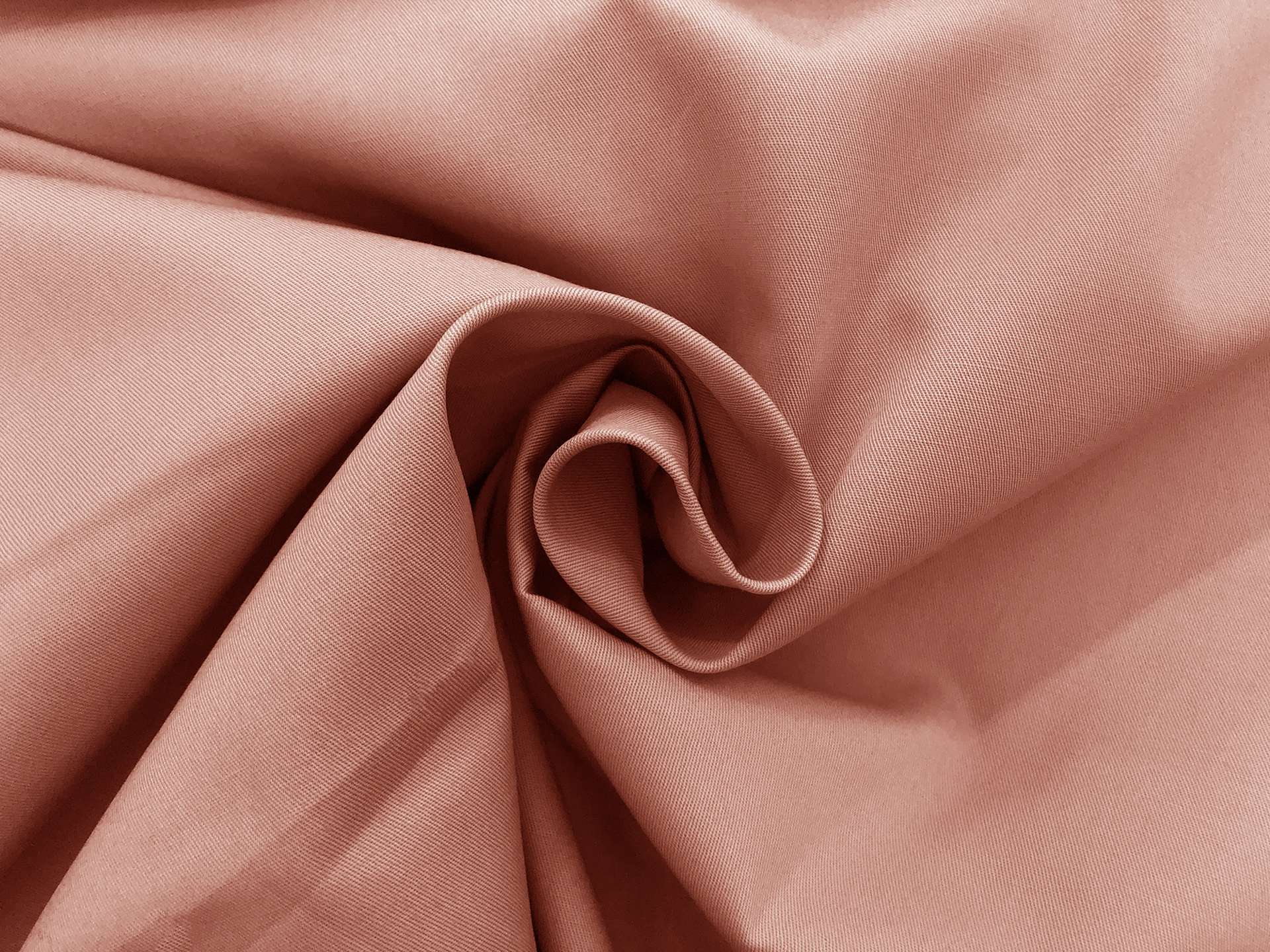 Japanese Combed Cotton Fine Twill in Dusty Rose