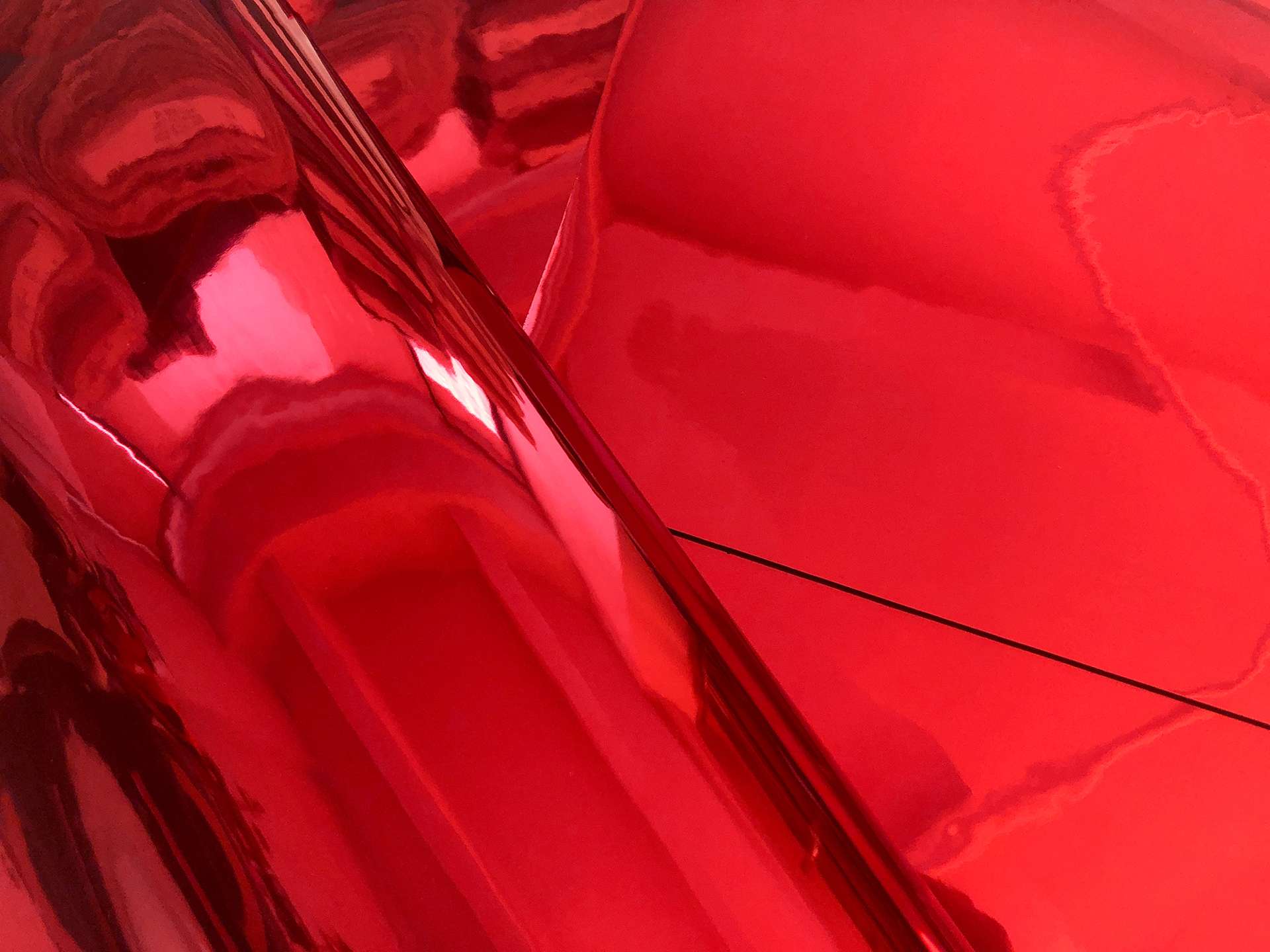 Italian Upholstery Vinyl in Red