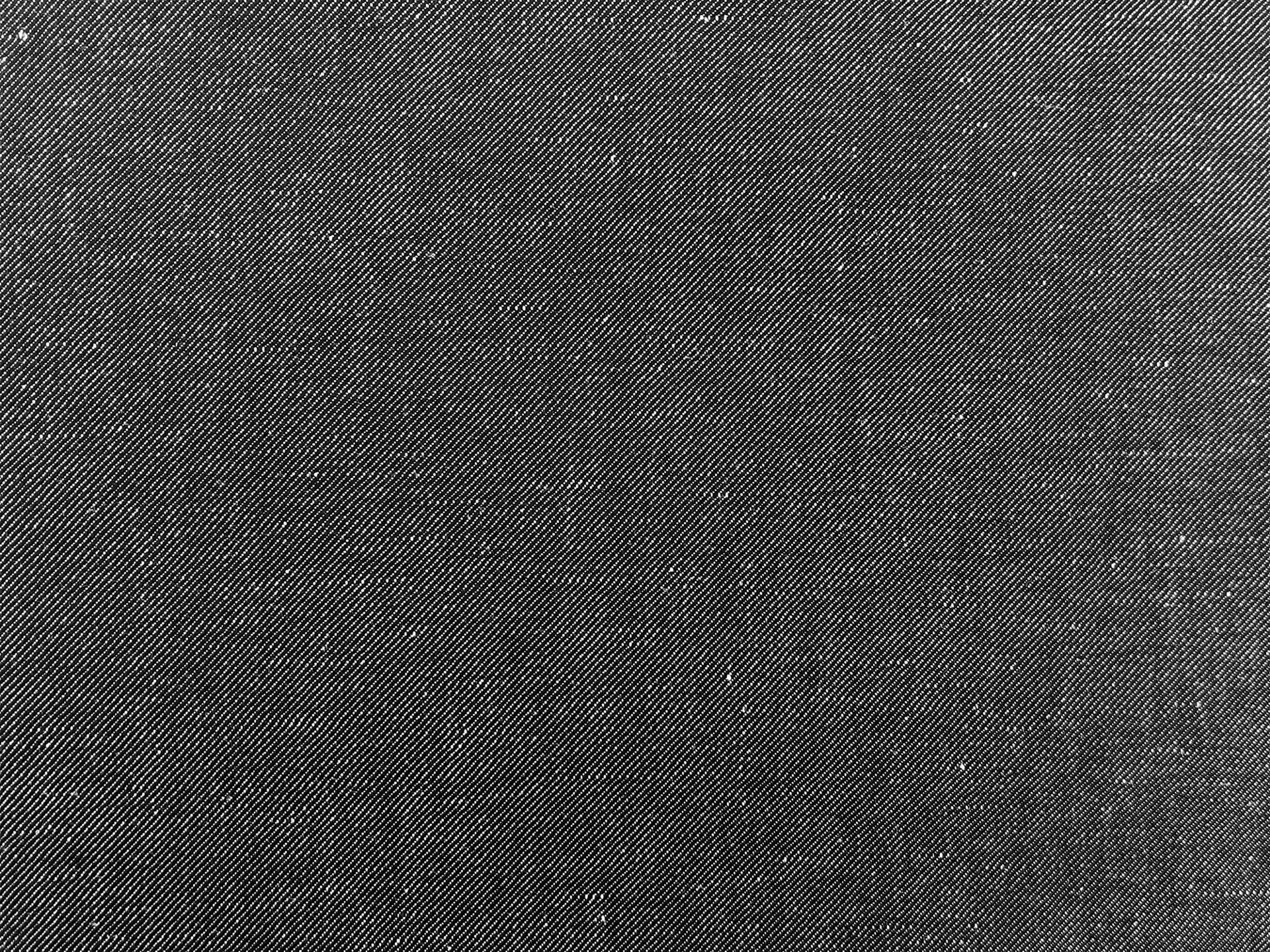 Italian Cotton & Linen Denim in Black
