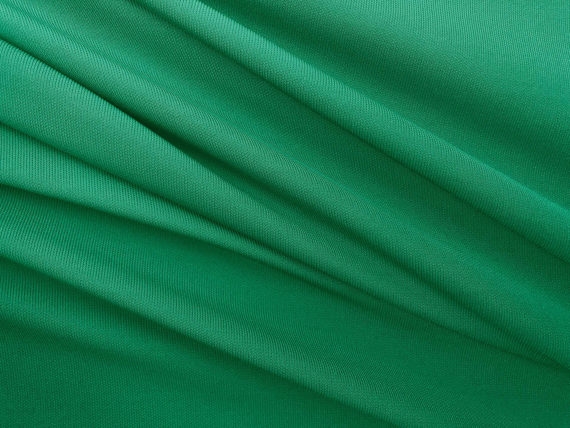 Rayon Matte Jersey Knit in Emerald 