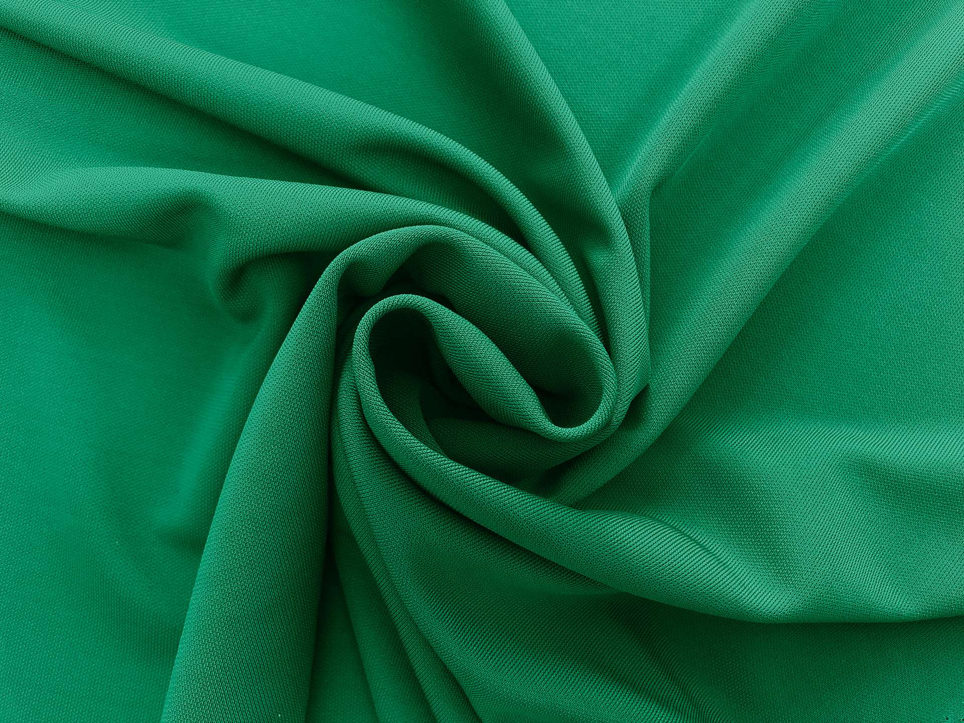 Rayon Matte Jersey Knit in Emerald 