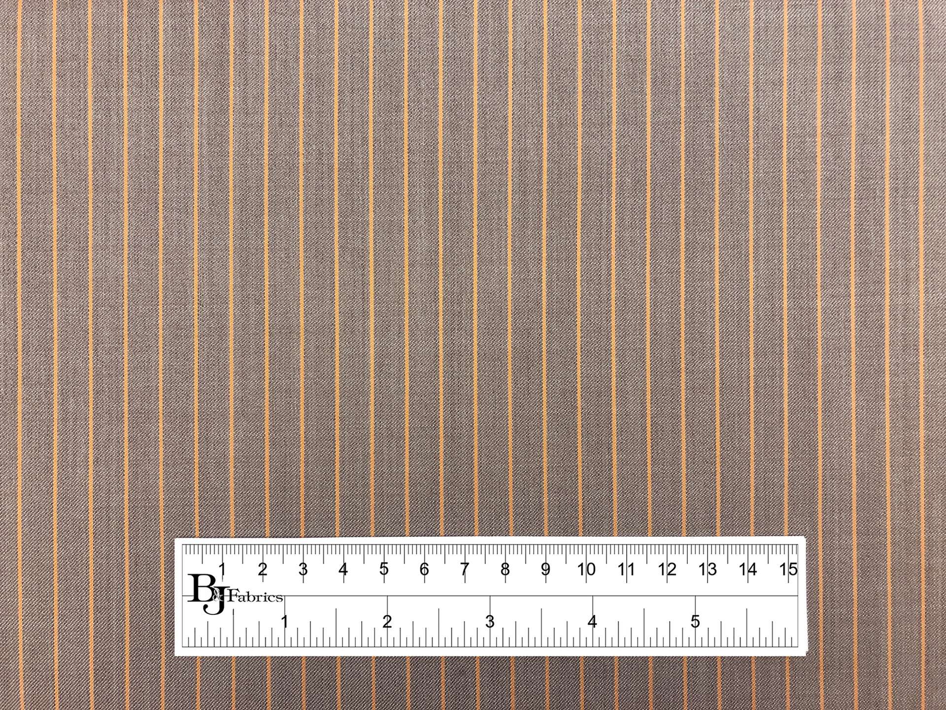 Super 110's Striped Wool Suiting