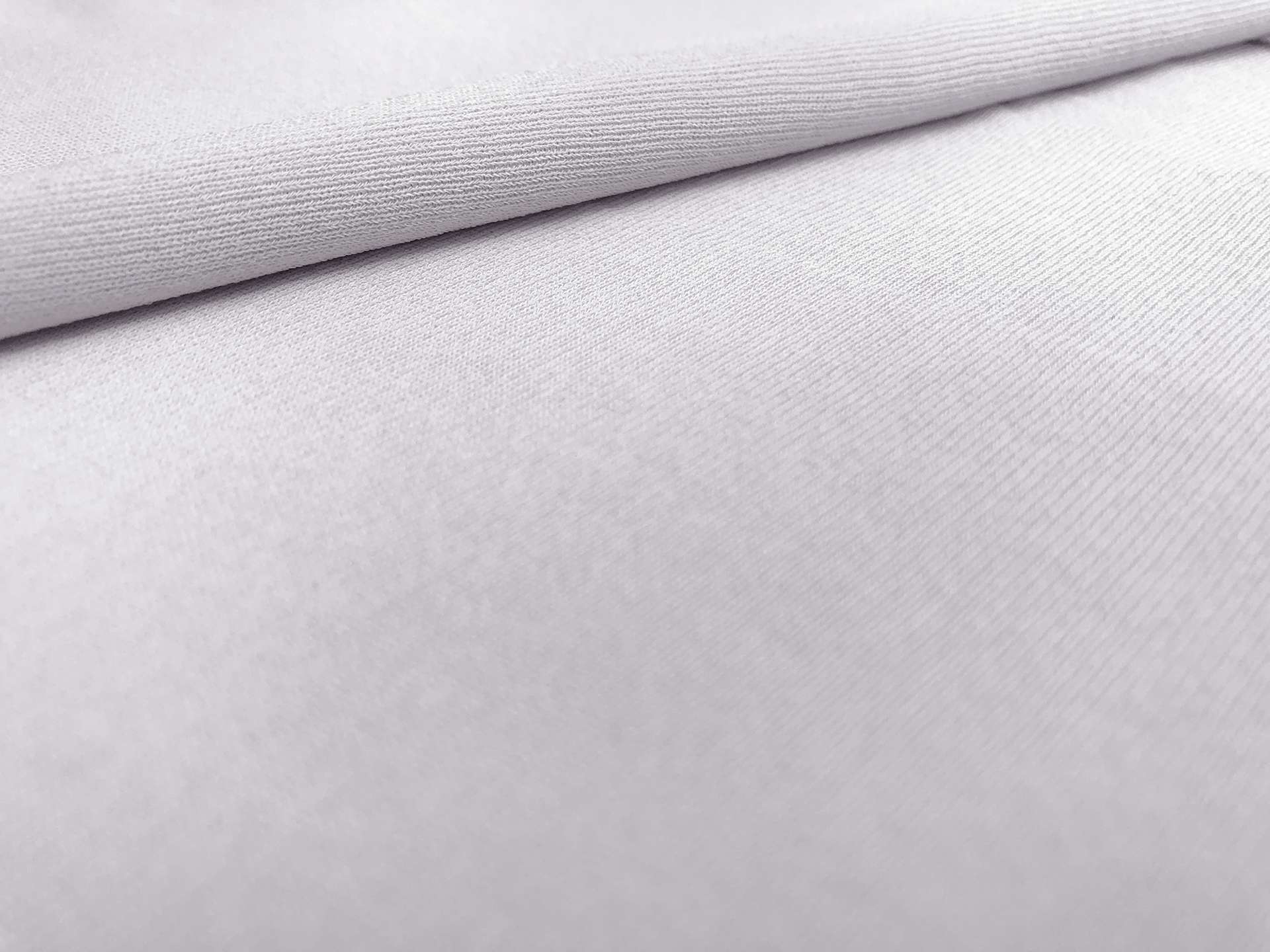 Rayon Matte Jersey Knit in Light Grey