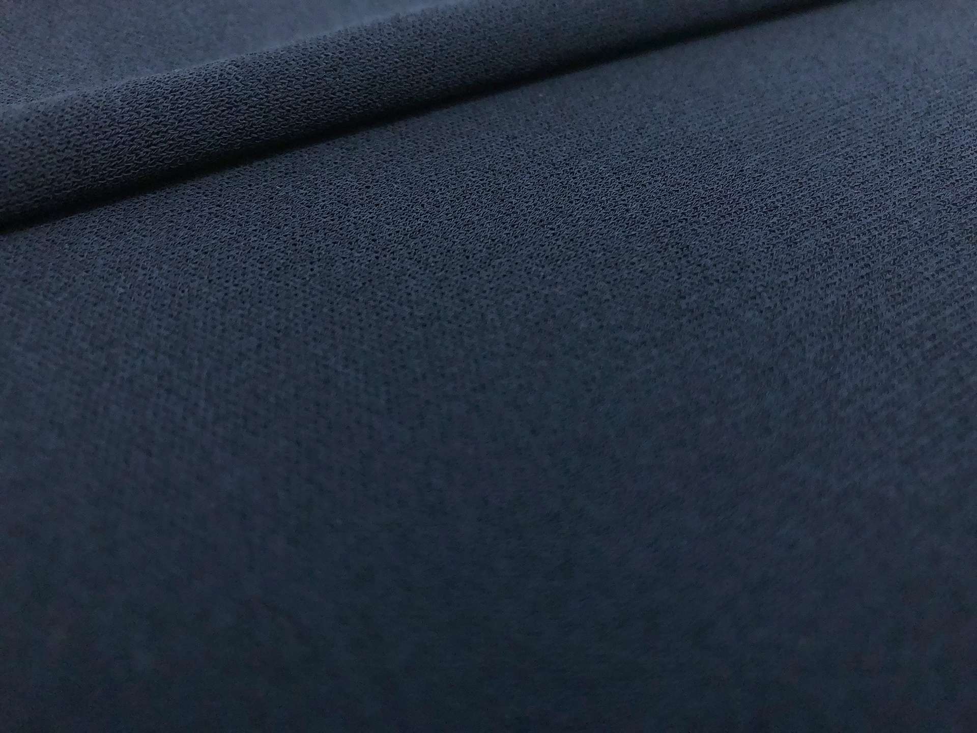 Rayon Matte Jersey Knit in Navy
