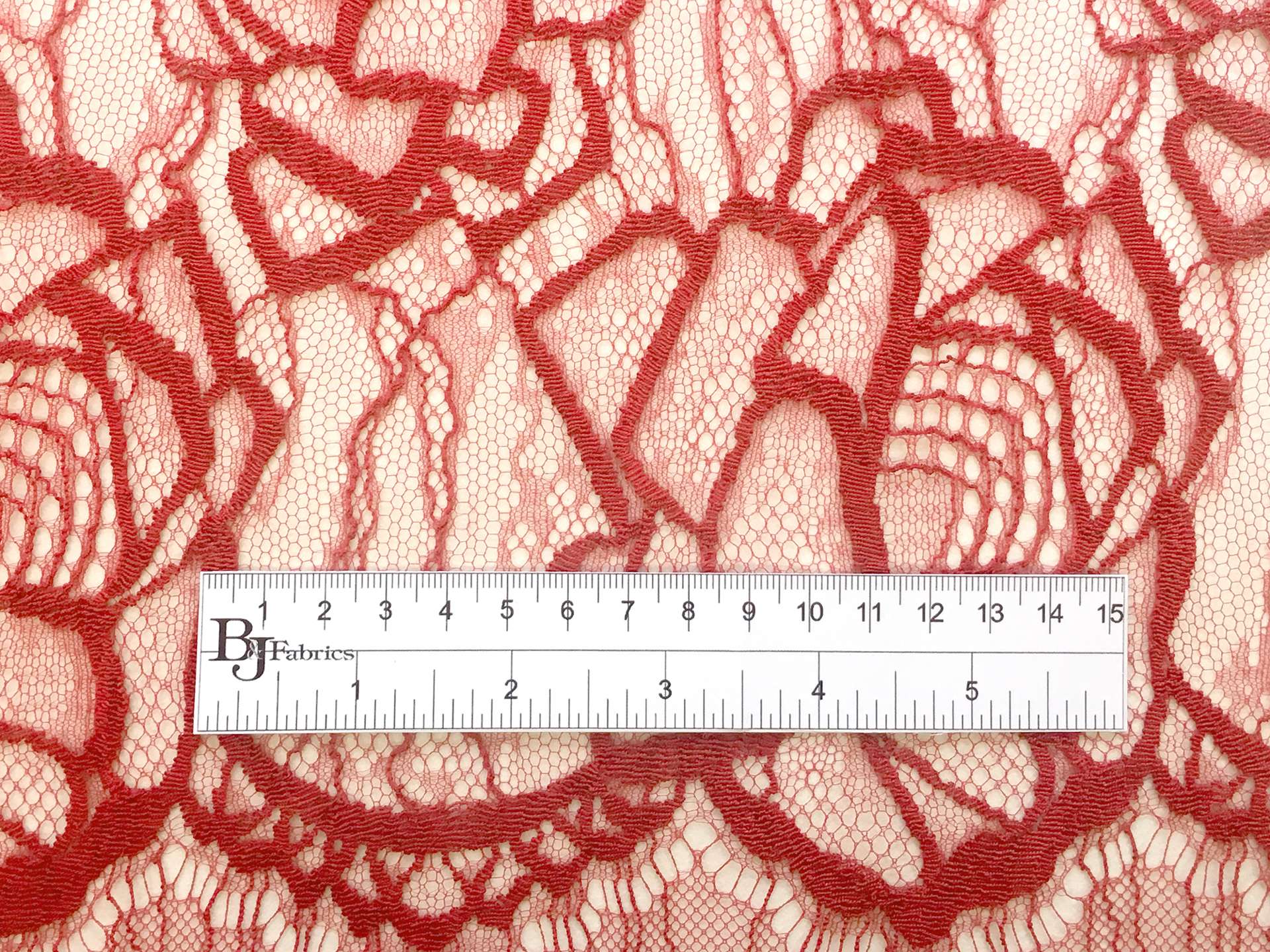 Chantilly Lace with Red Roses 