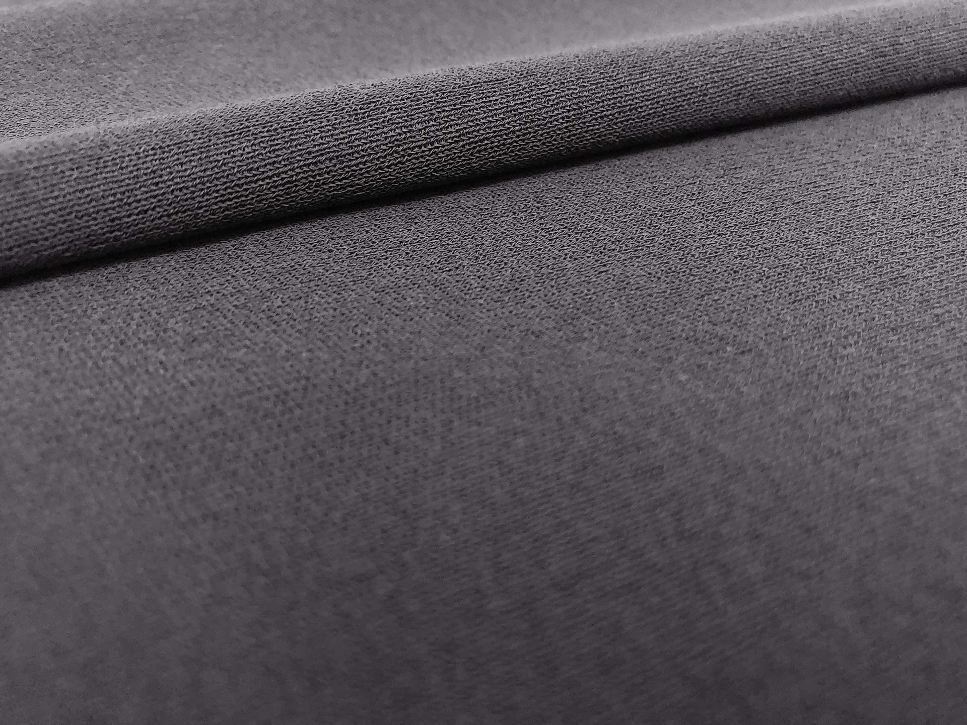 Rayon Matte Jersey in Gunmetal