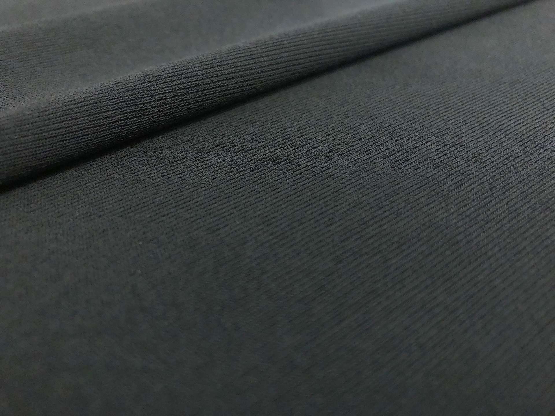 Rayon Matte Jersey in Jet Grey