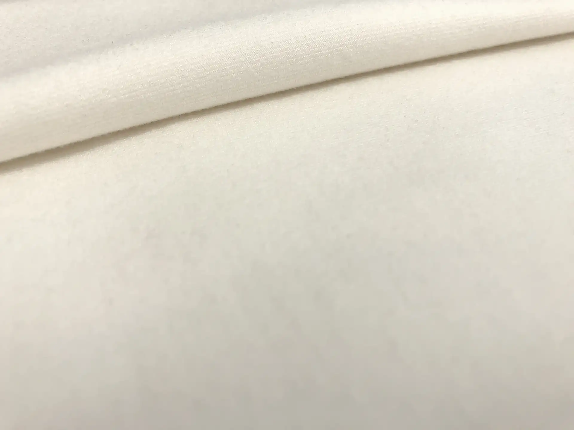 Anti-Pill Viscose Jersey in Off White