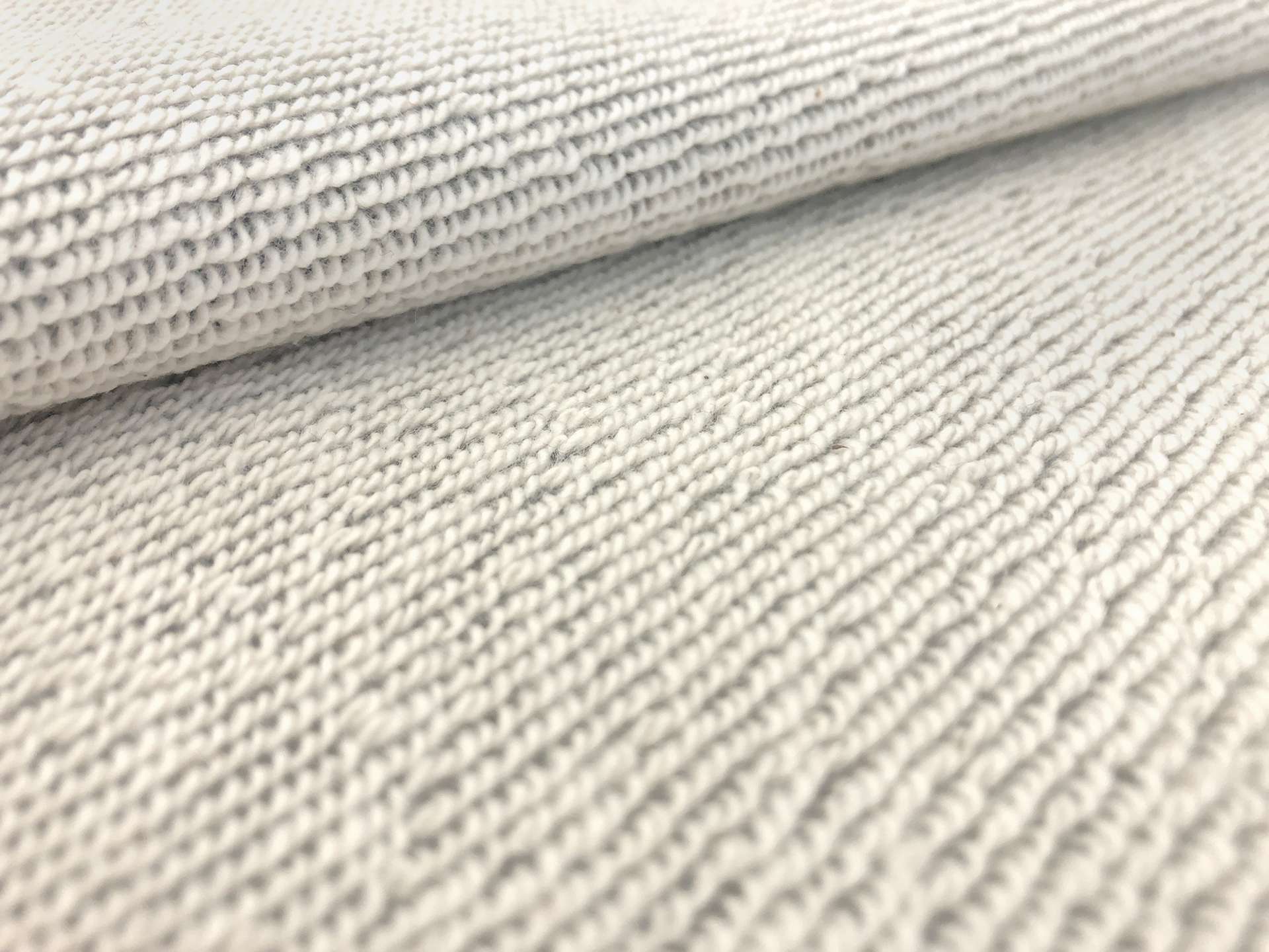 11 oz Japanese French Terry Knit in Dark Heather Grey