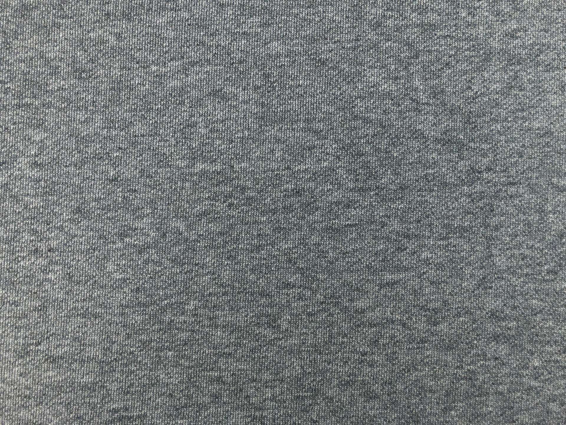 11 oz Japanese French Terry Knit in Dark Heather Grey