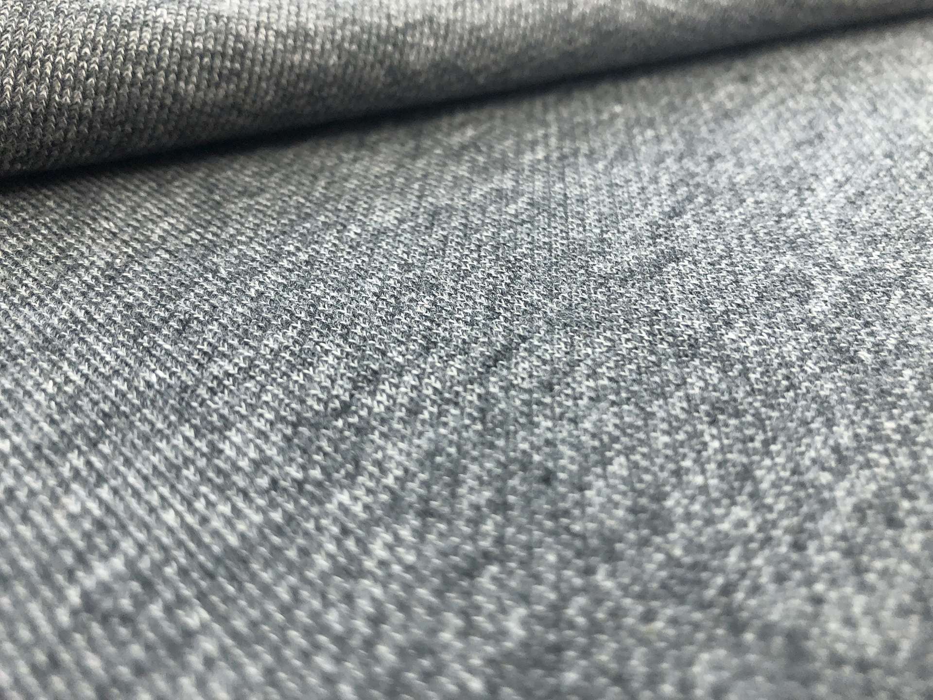 11 oz Japanese French Terry Knit in Dark Heather Grey