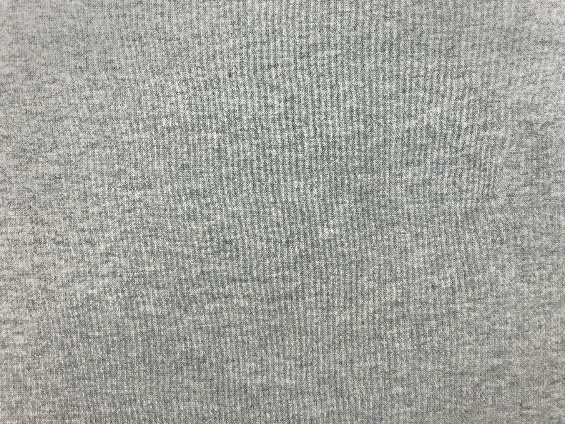 11 oz Japanese French Terry Knit in Light Heather Grey