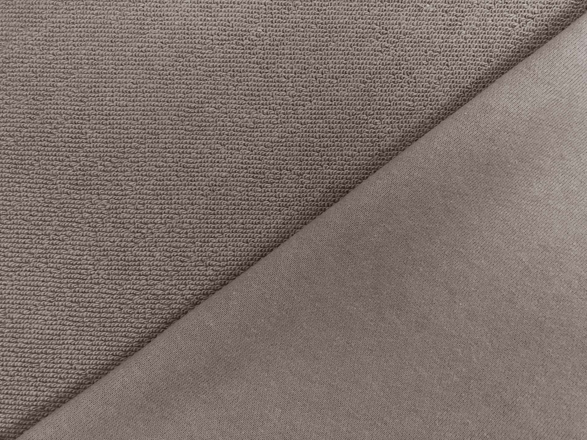 11oz French Terry Knit in Dark Taupe