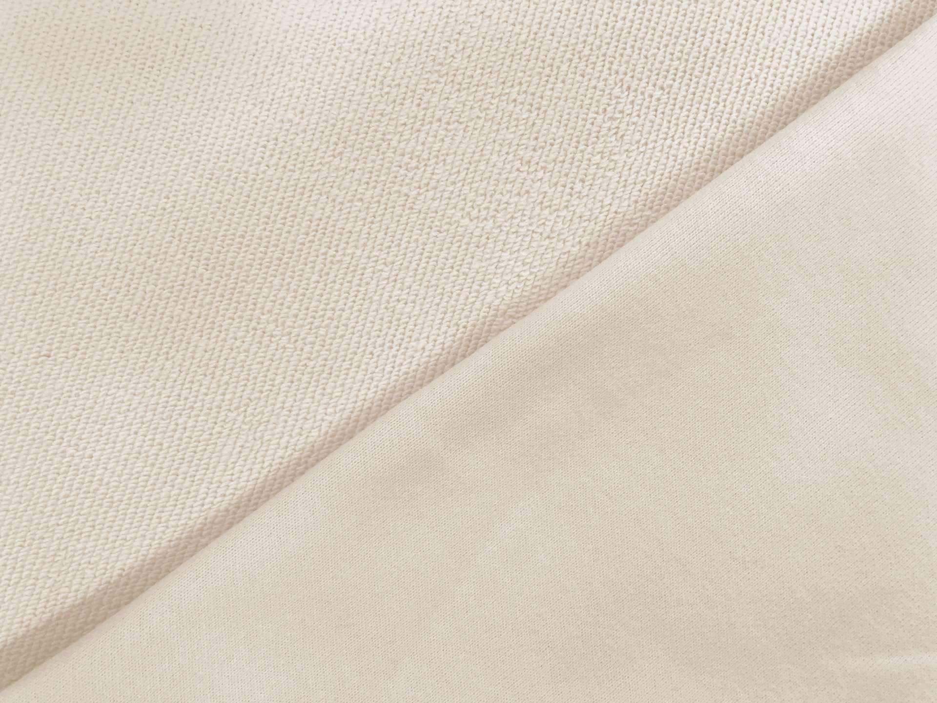 Japanese French Terry Knit in Ivory