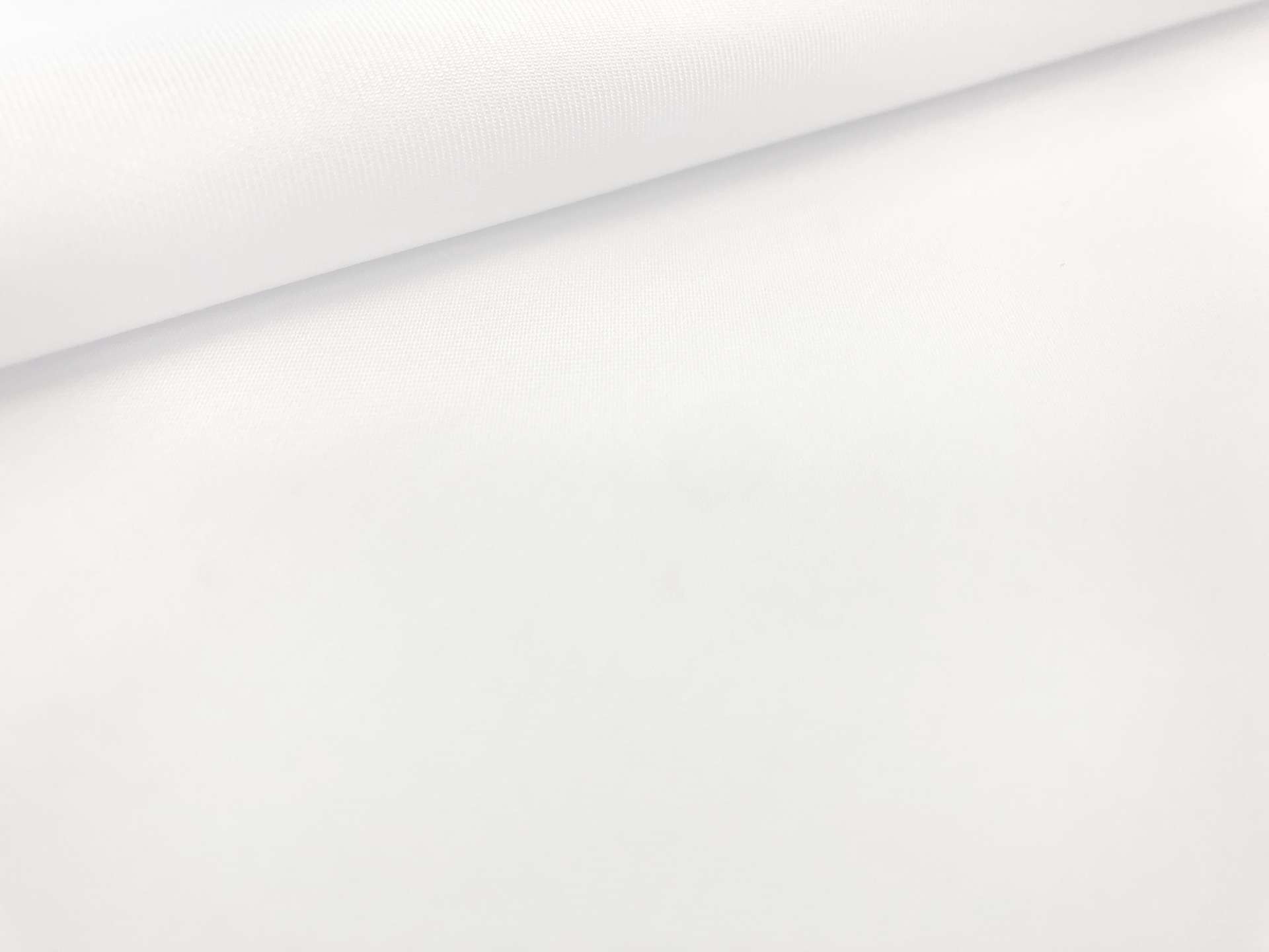 "Spill-Repellent" Superfine Twill Shirting in White