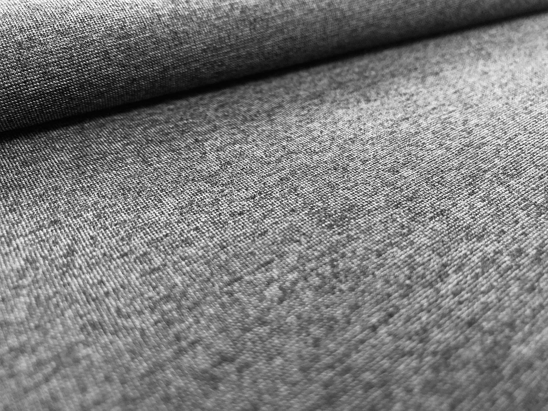 Rayon Blend Ponte Knit in Heather Graphite
