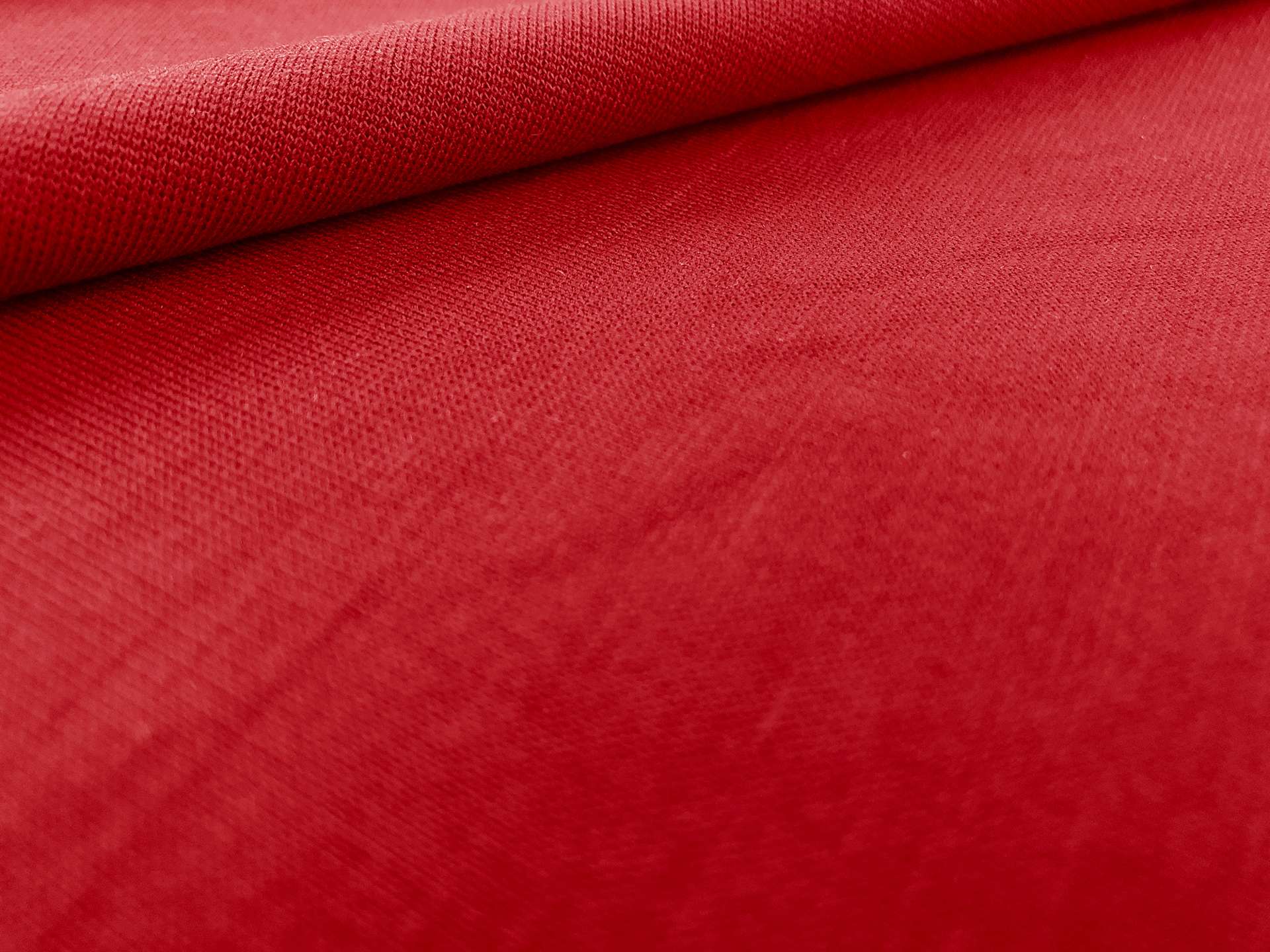 Doubleface Ponte Knit in Red