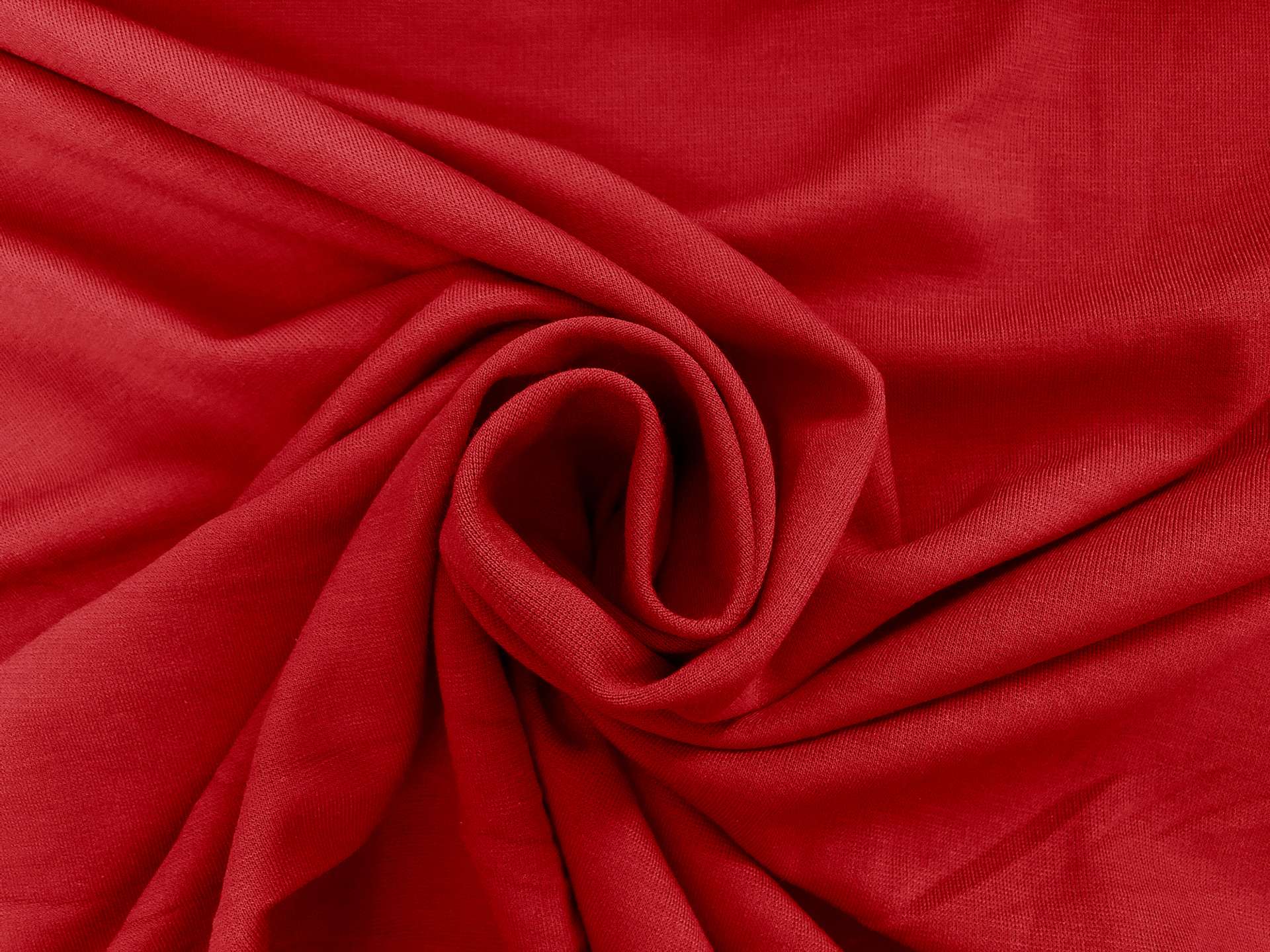 Doubleface Ponte Knit in Red