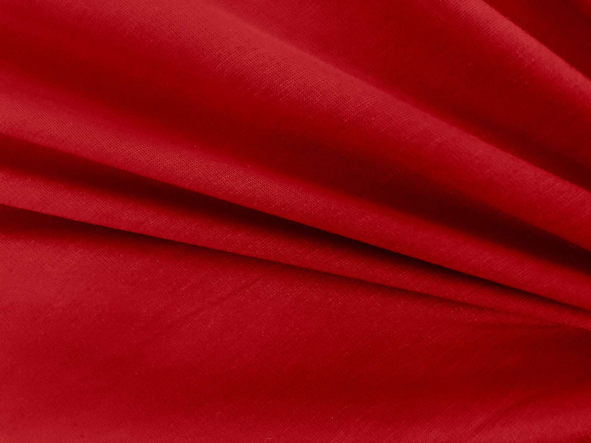 Doubleface Ponte Knit in Red