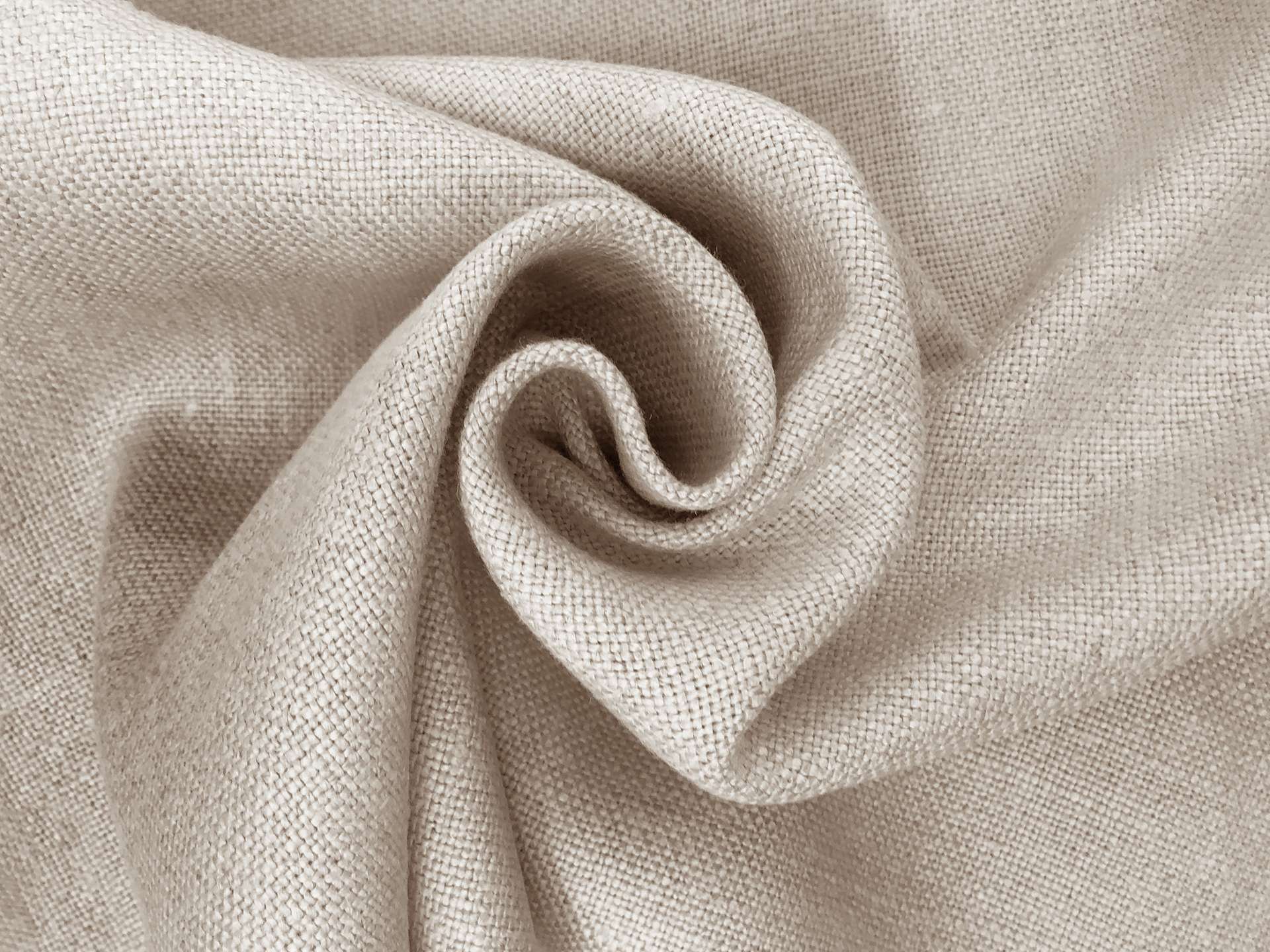 Belgian Sanforized Upholstery Linen in Natural