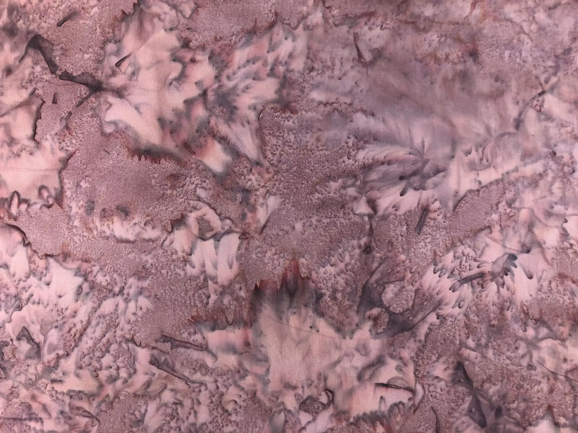 Cotton Batik in Dark Mauve