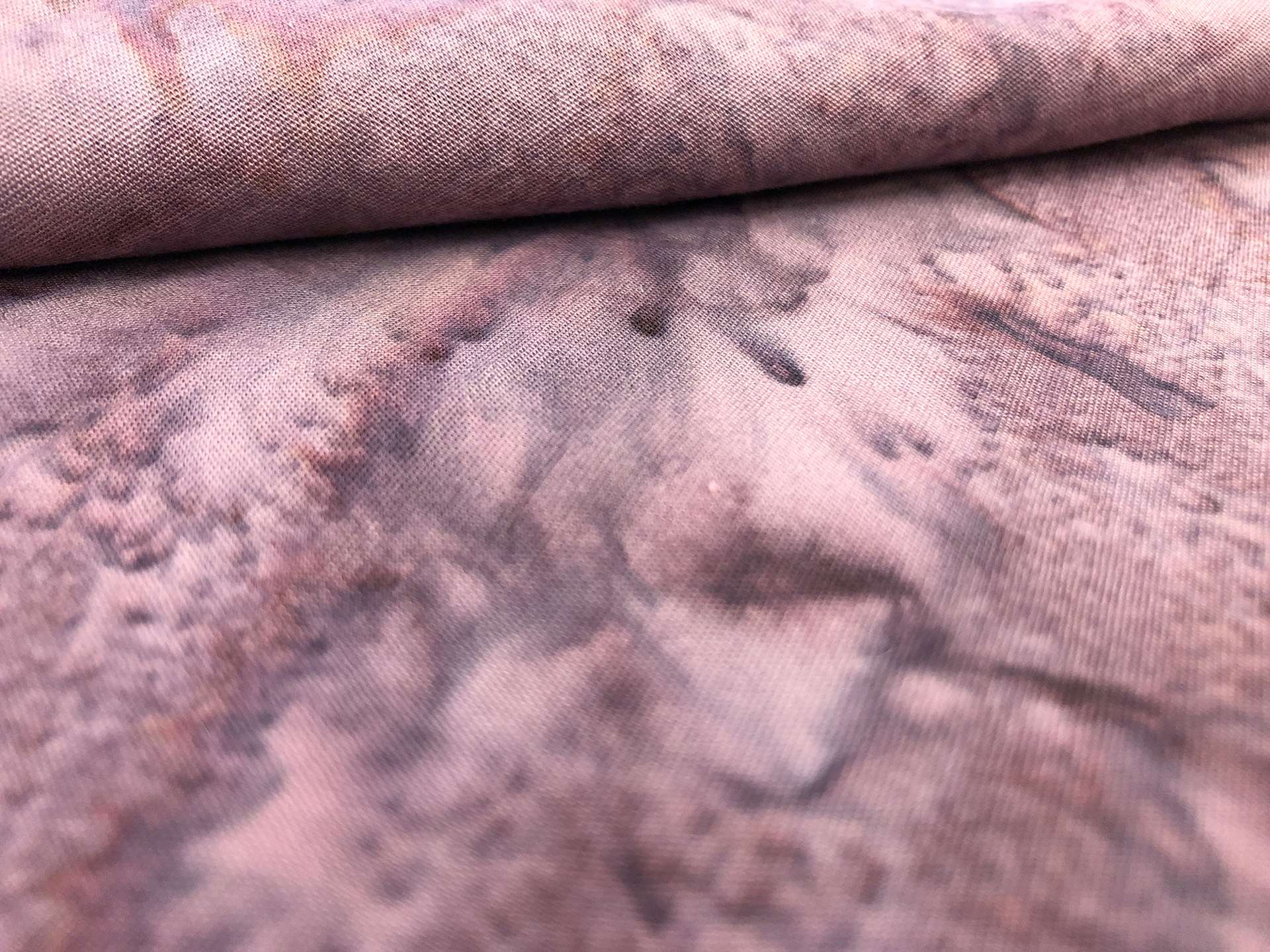Cotton Batik in Dark Mauve