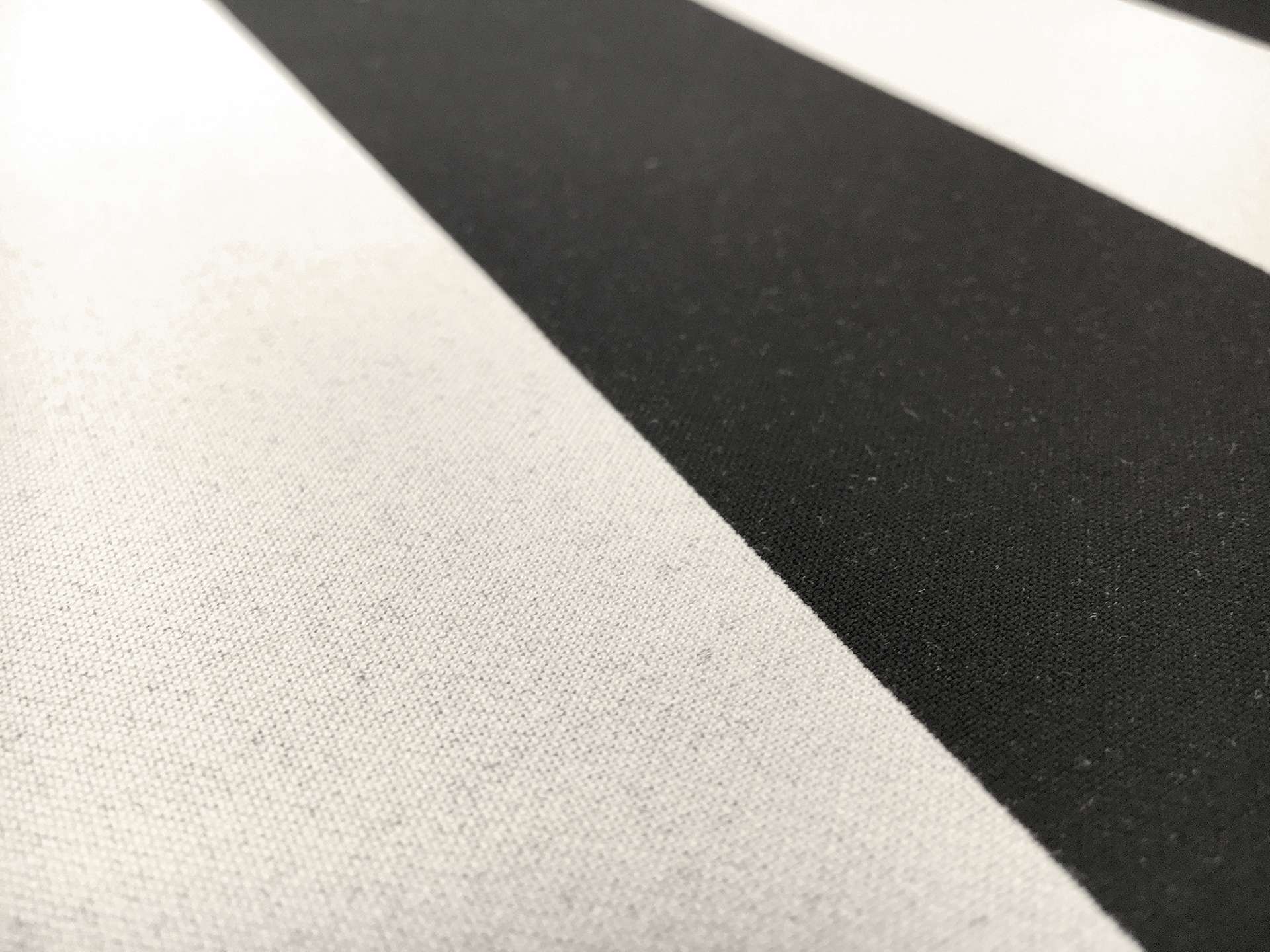 Stretch Cotton Blend Stripe