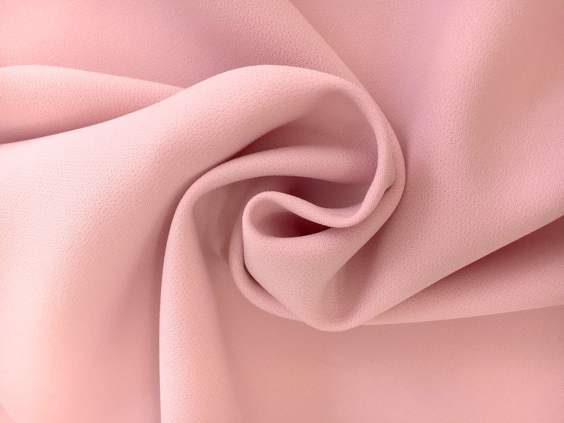 Polyester Stretch Crepe in Bubblegum Pink