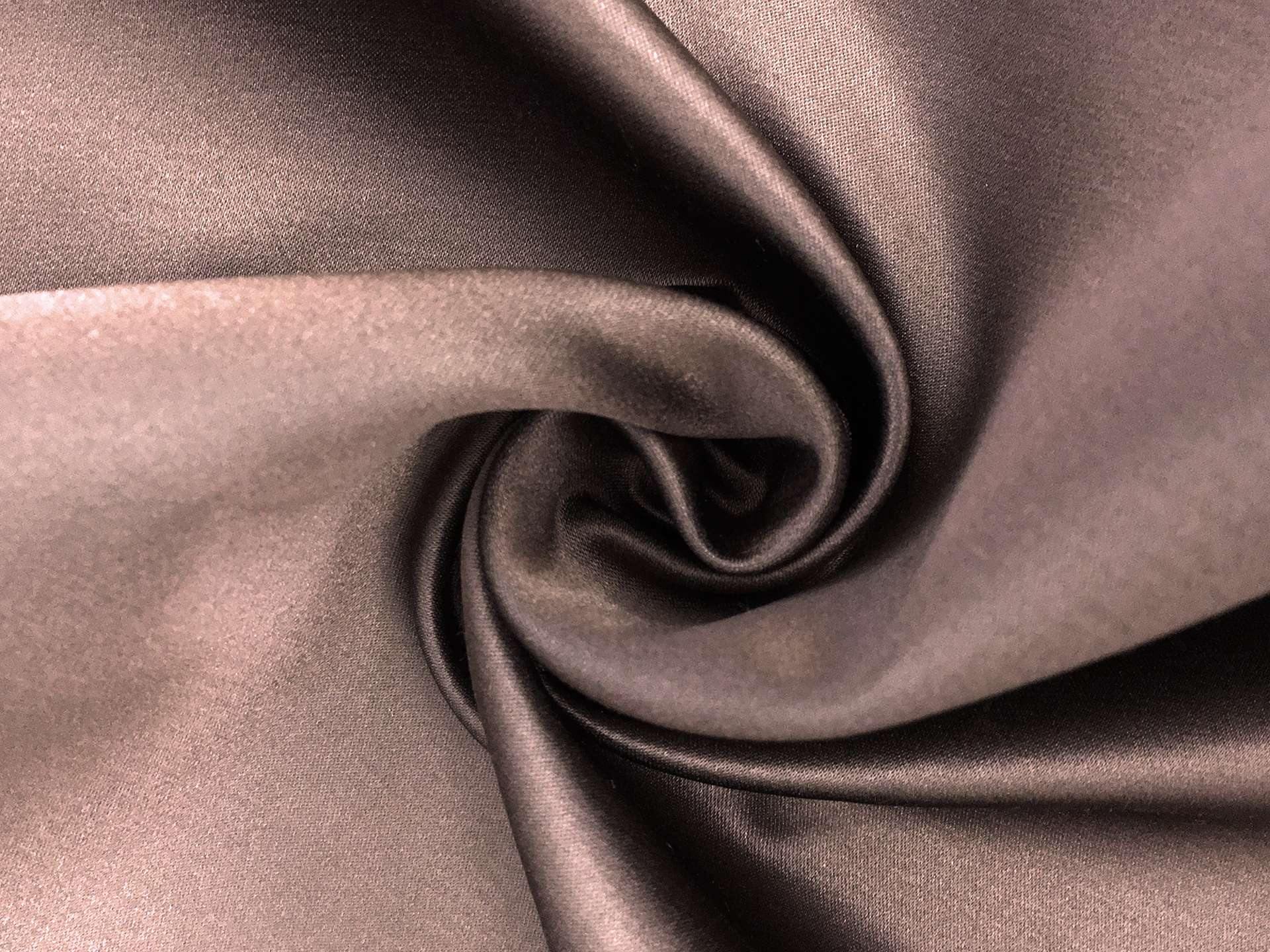 Iridescent Double Face Silk Satin in Stone