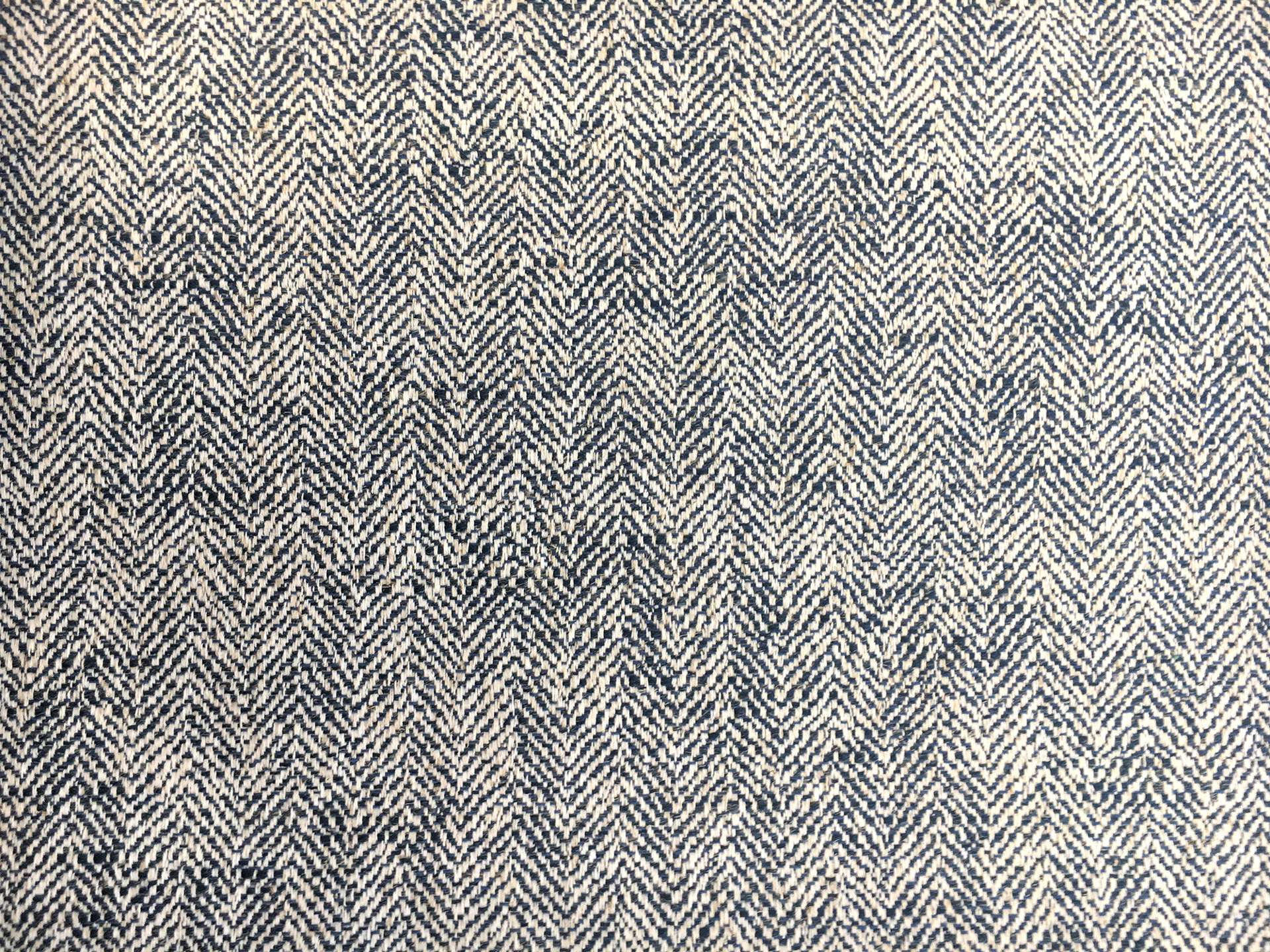 High Performance Upholstery Poly Linen Herringbone 