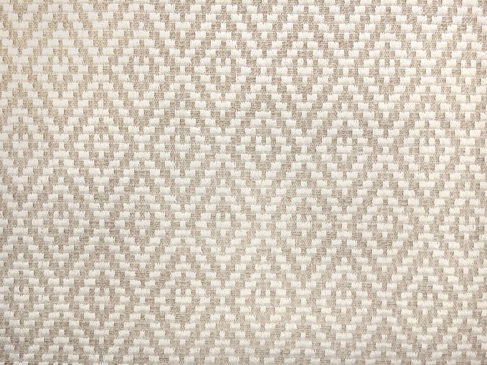 Rayon Poly Upholstery With Diamonds Pattern