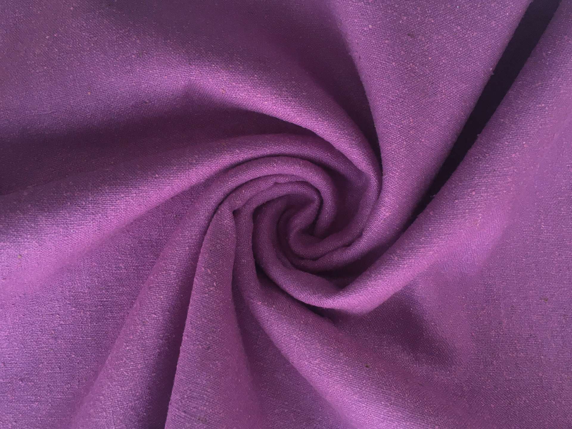 Silk Noil in Purple