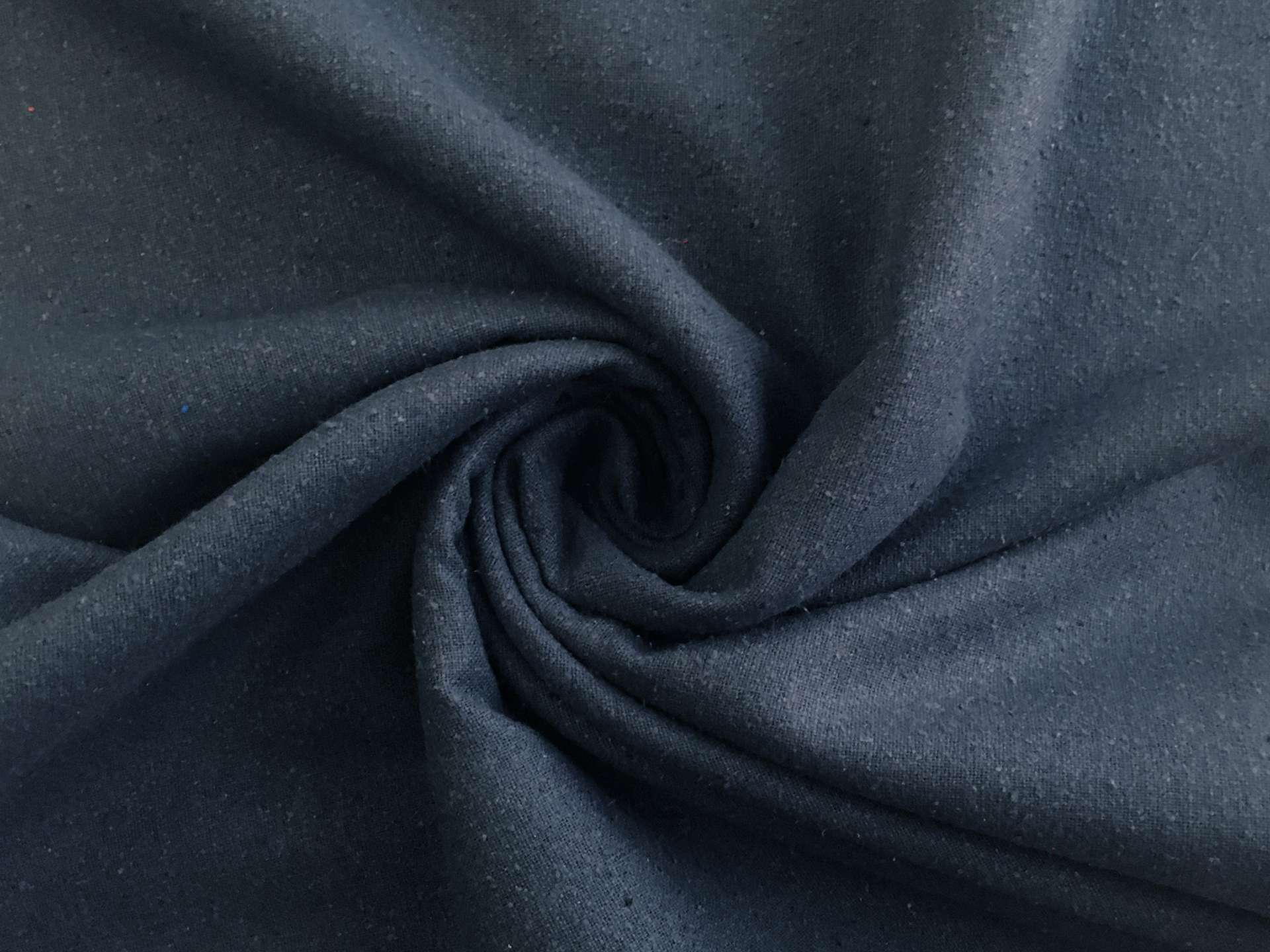 Silk Noil in Ash Blue