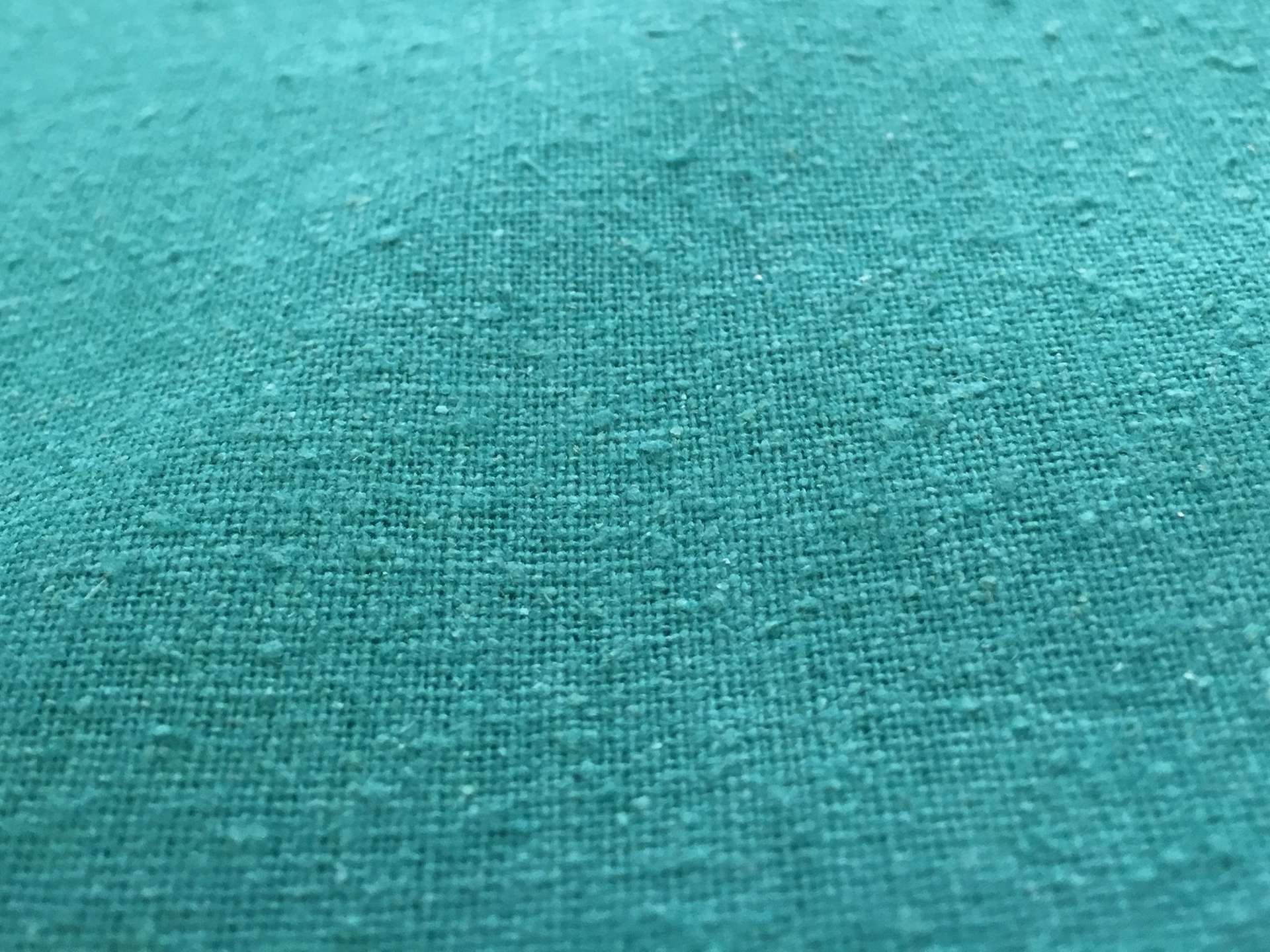 Silk Noil in Turquoise