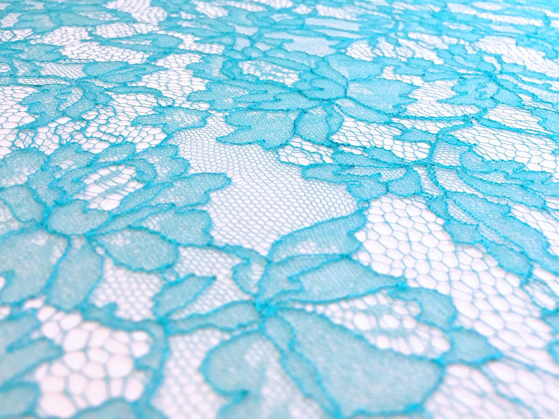 Chantilly Lace in Turquoise 