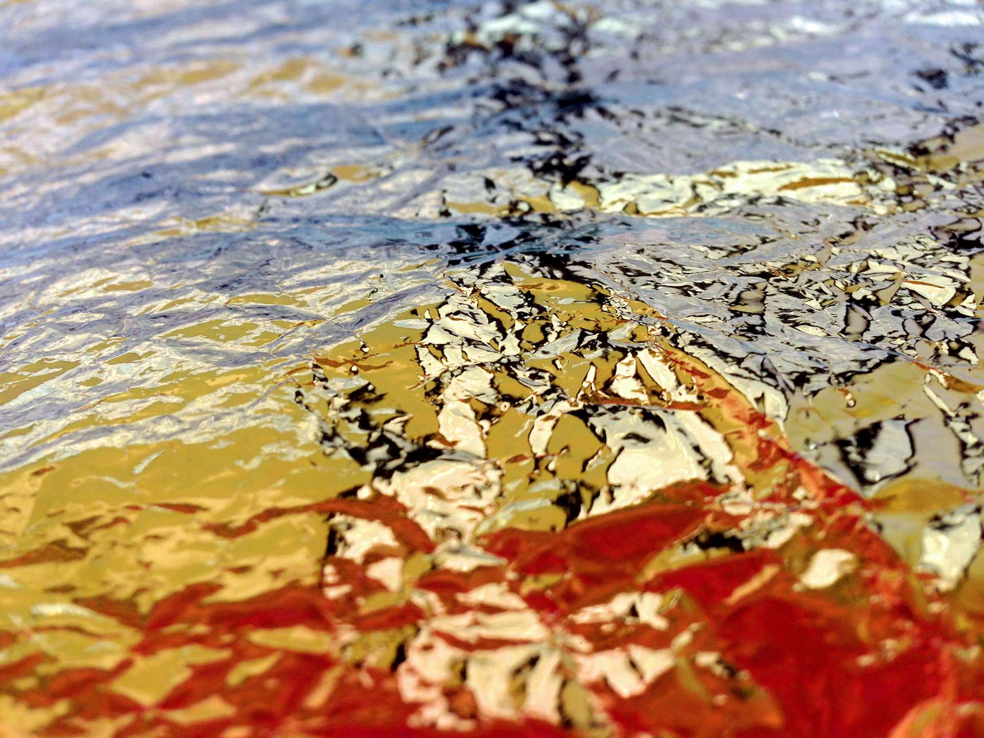 Polyester and Polyurethane Blend Metallic Foil