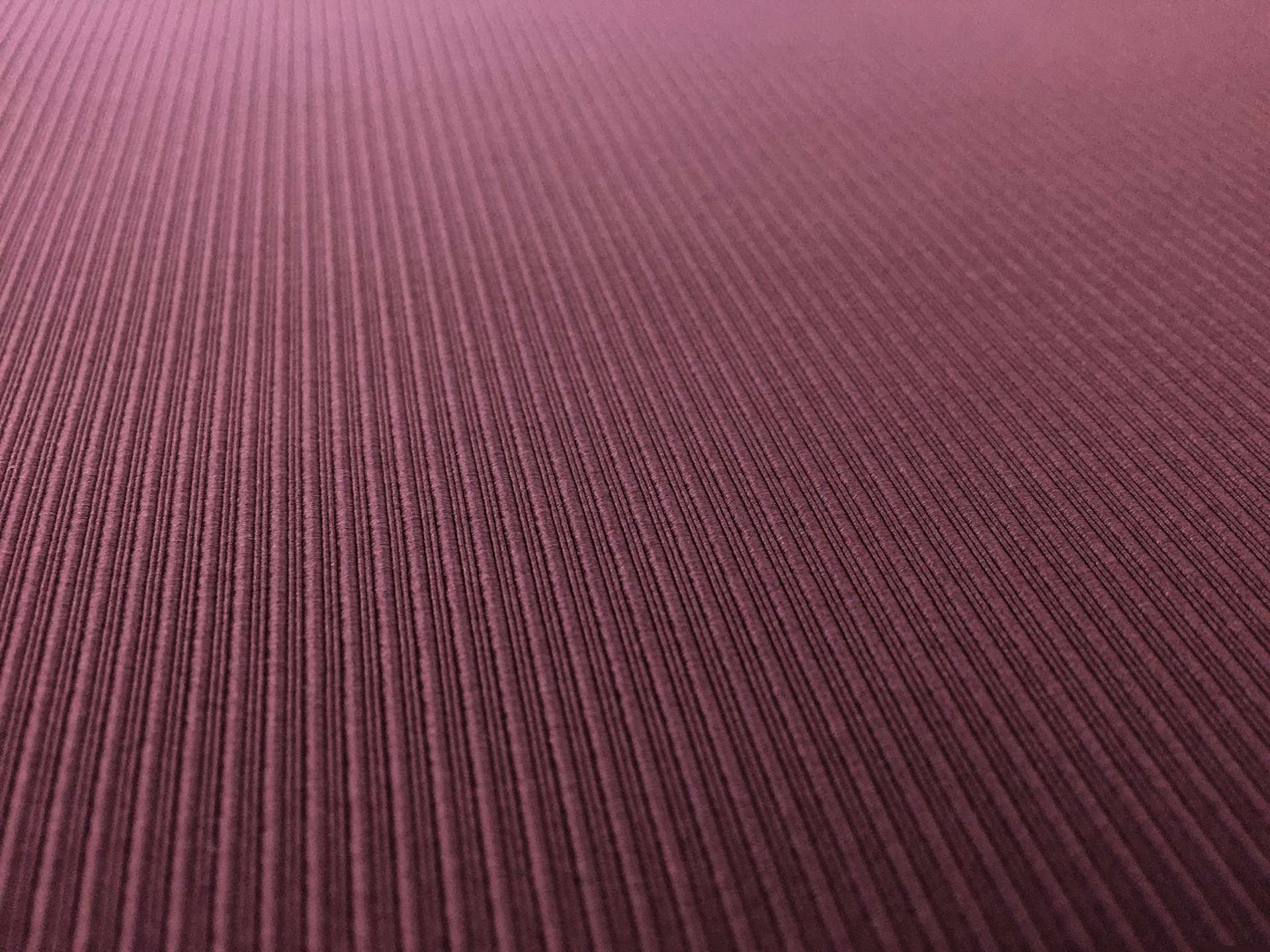 Pure Silk Ottoman in Plum
