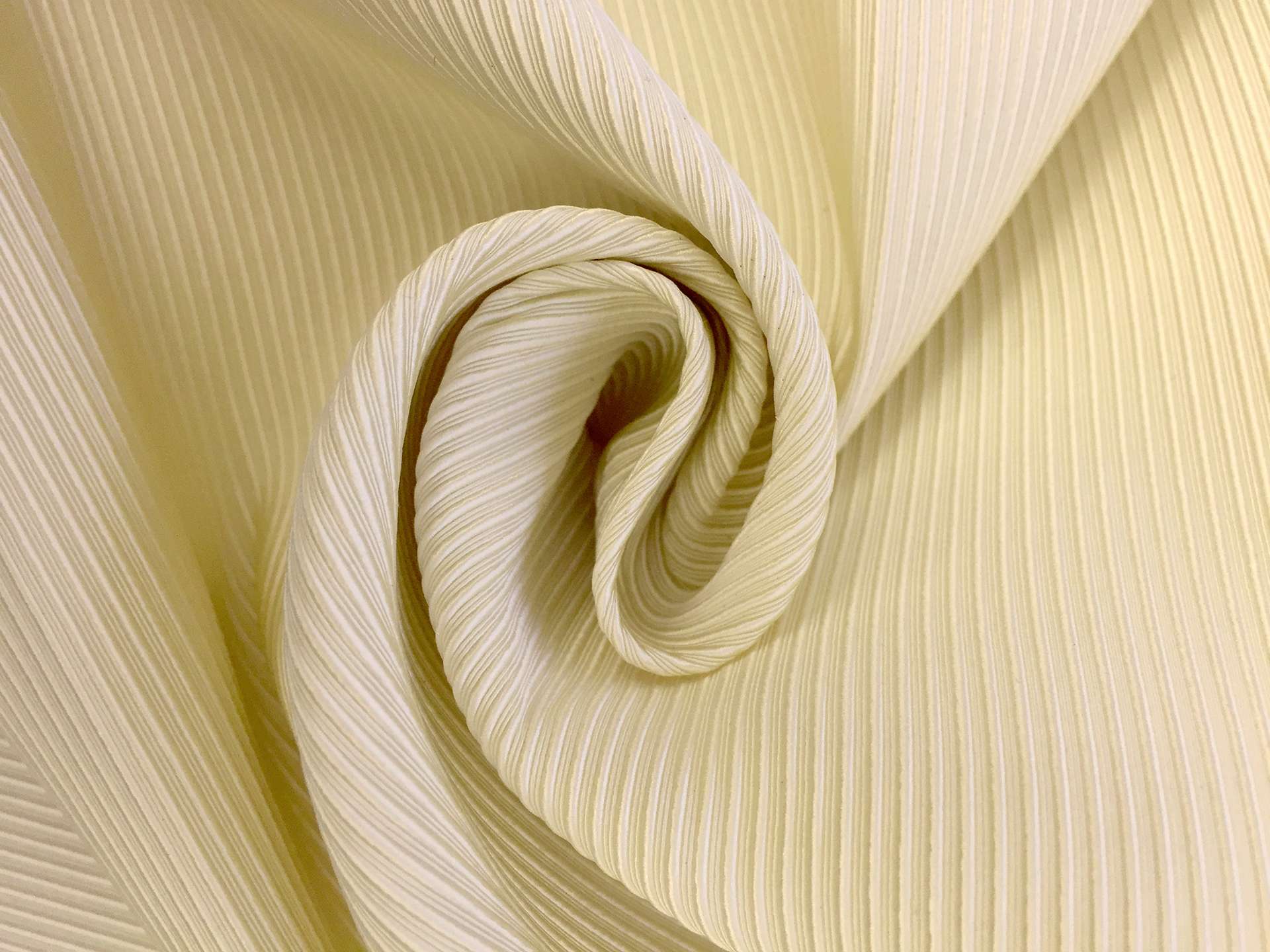 Pure Silk Ottoman in Ivory