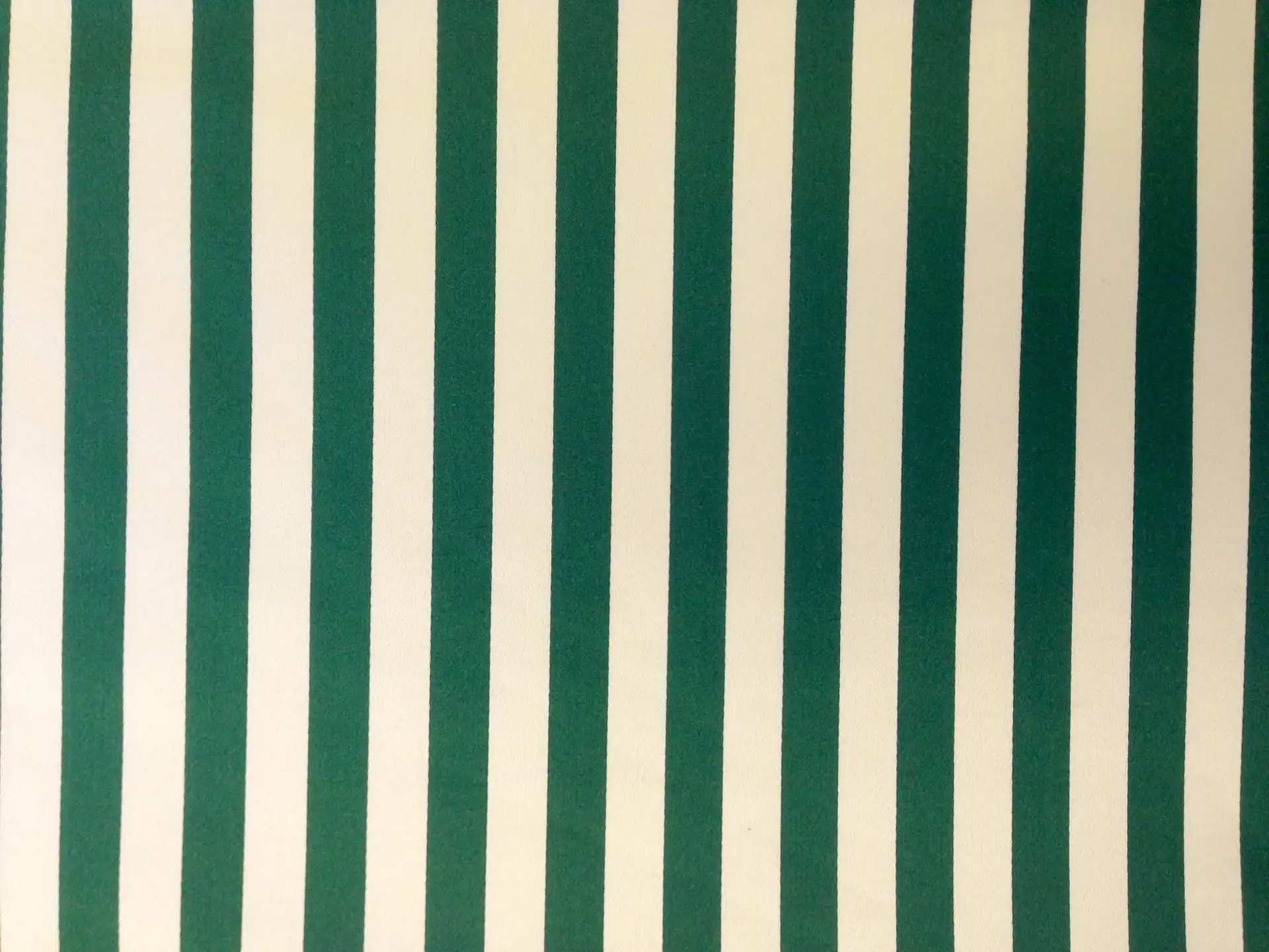 Silk and Cotton Satin Stripe in Green