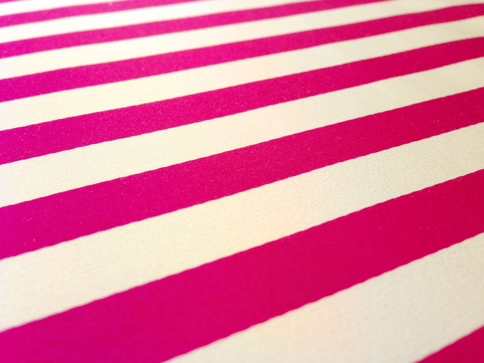 Silk and Cotton Satin Stripe in Pink