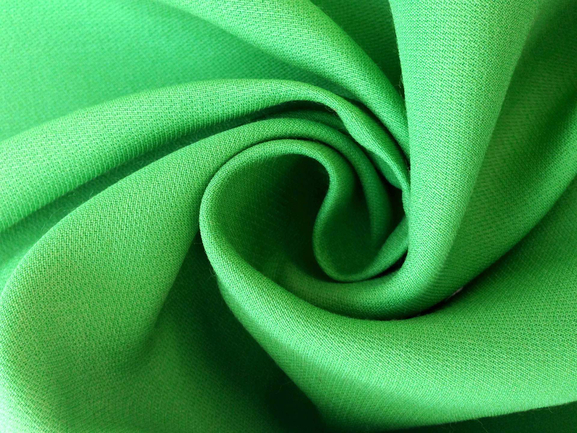 Silk and Wool in Apple Green