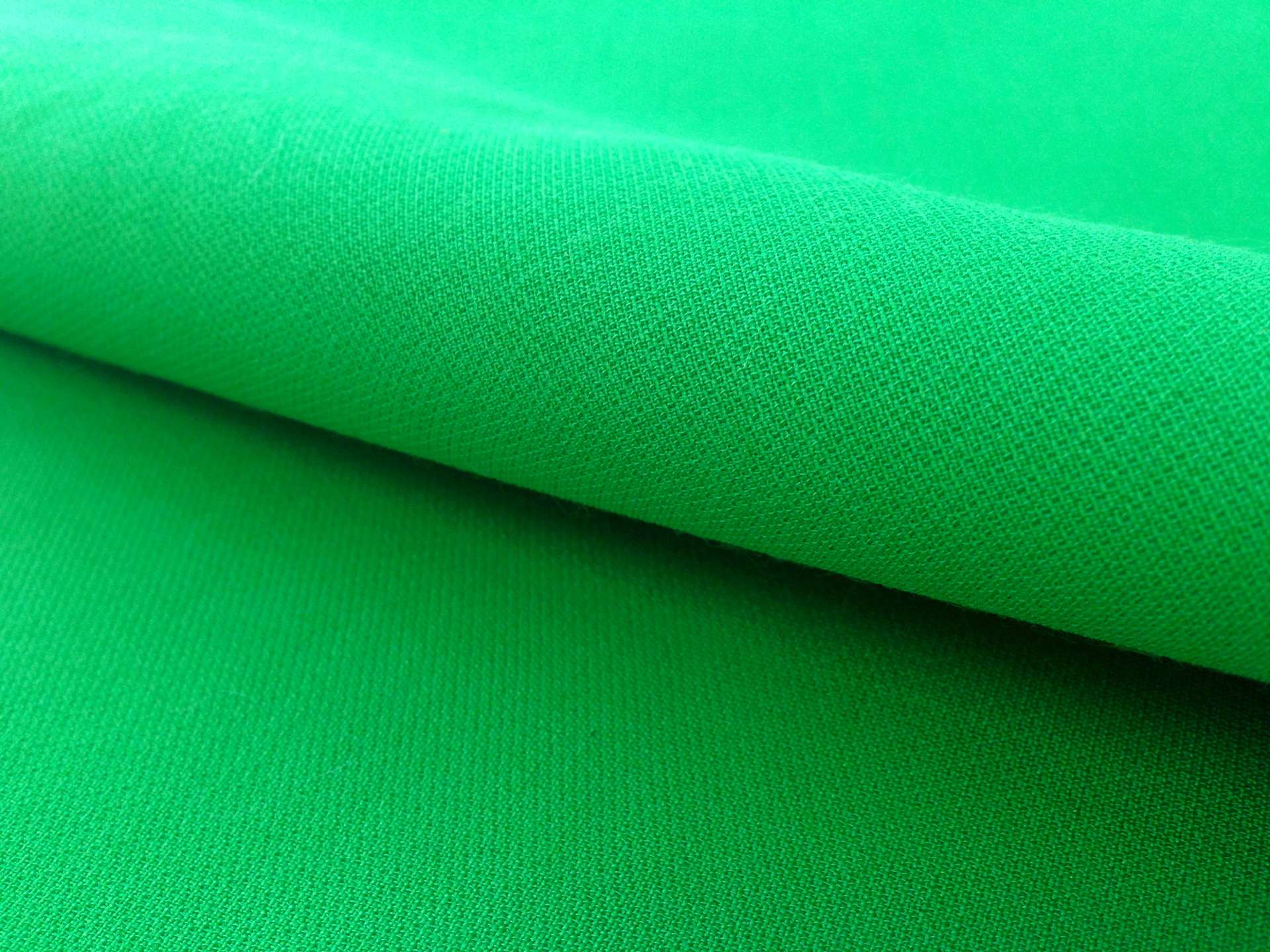 Silk and Wool in Apple Green