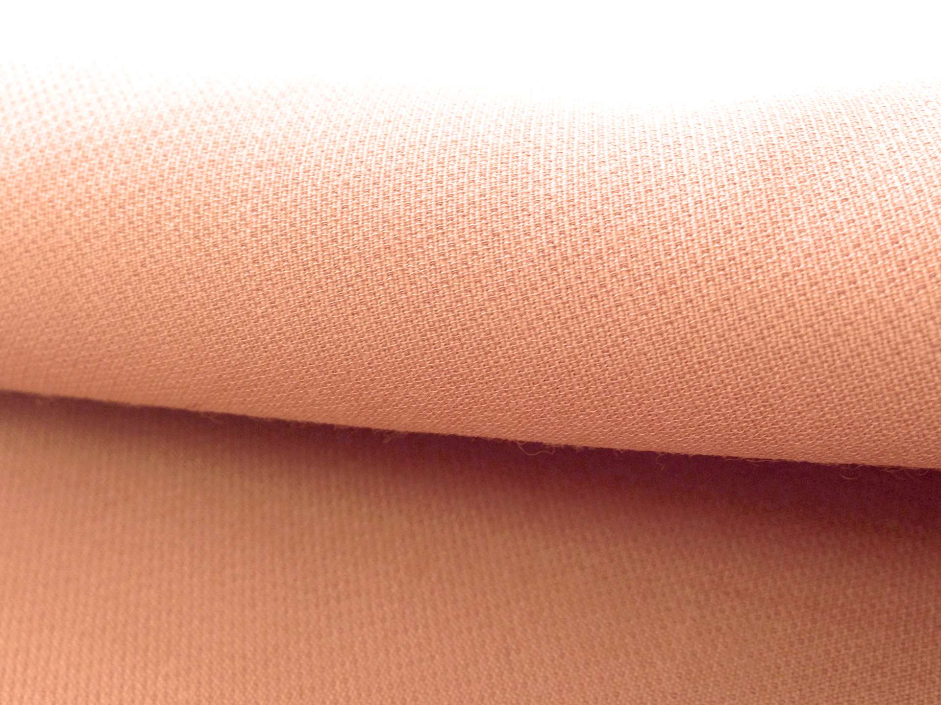 Silk and Wool in Peach