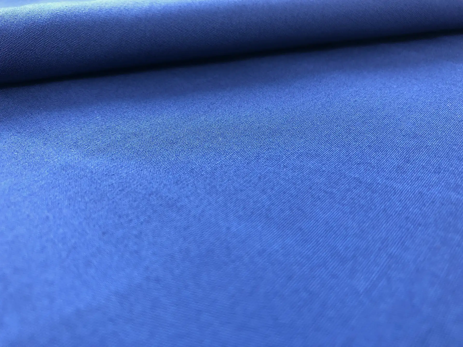 Sustainable Cotton Poplin in Blue