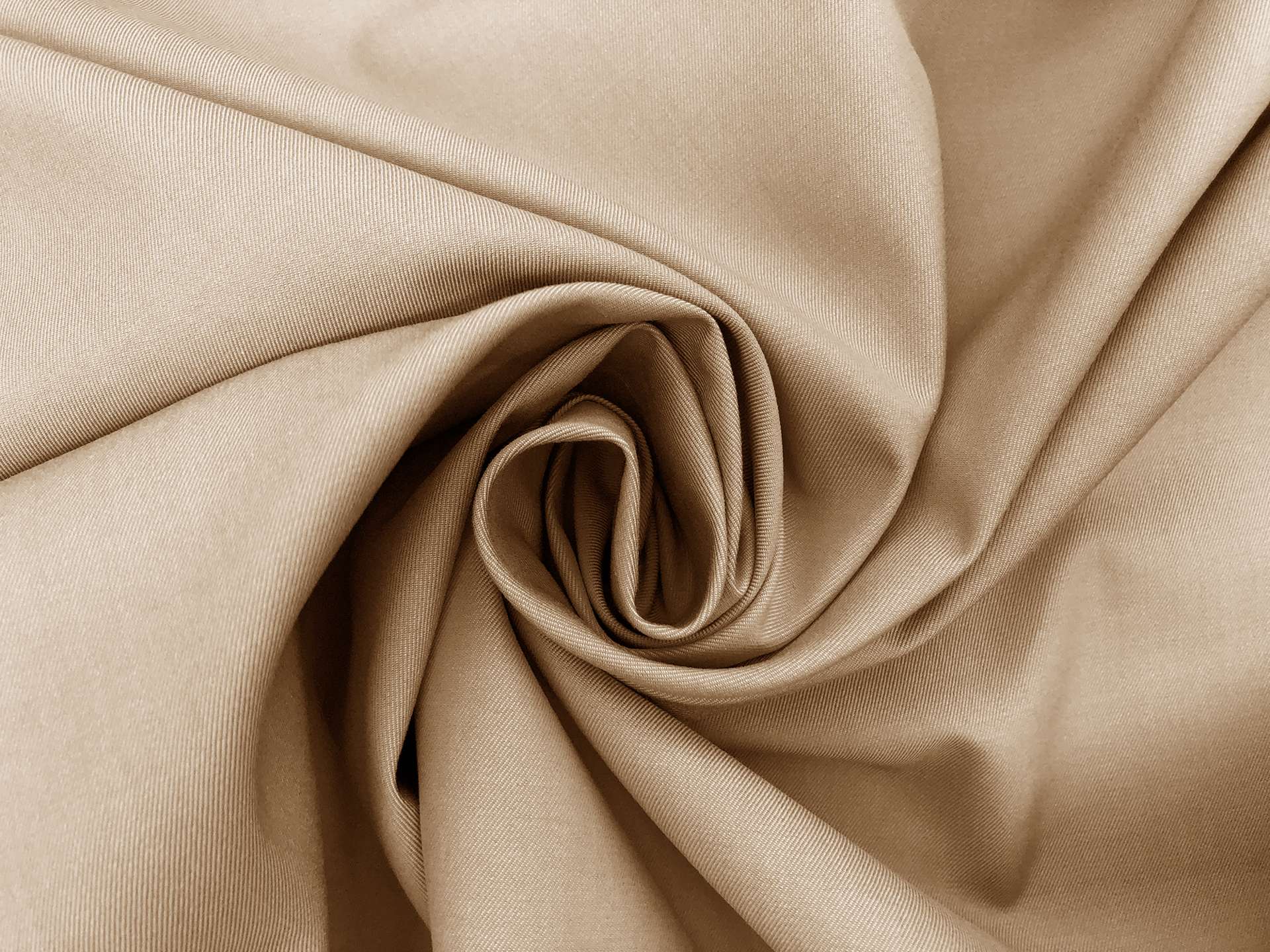 Italian Extra Fine Double Twisted Twill in Khaki