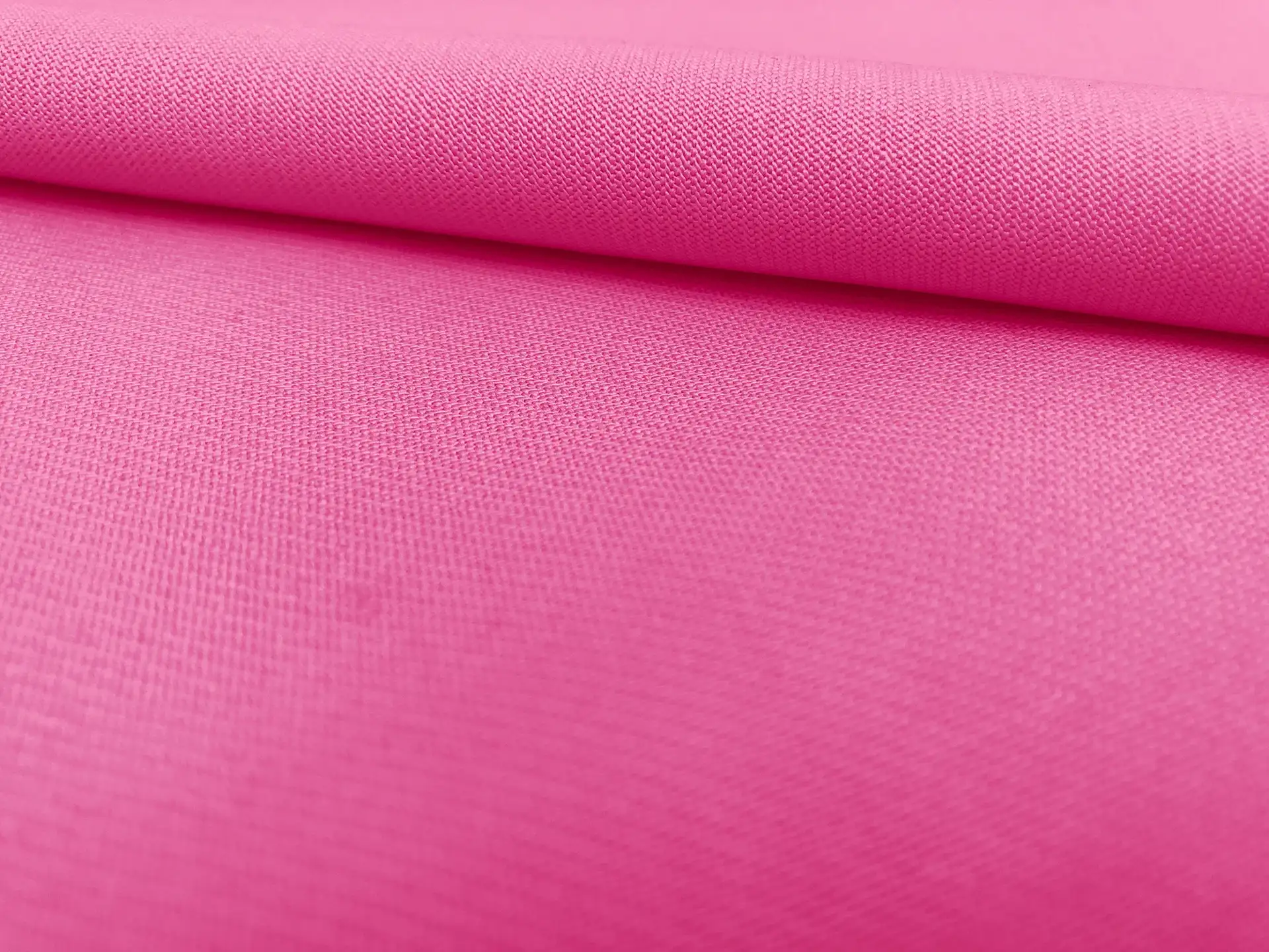 Italian Wool Satin Faille in Hot Pink