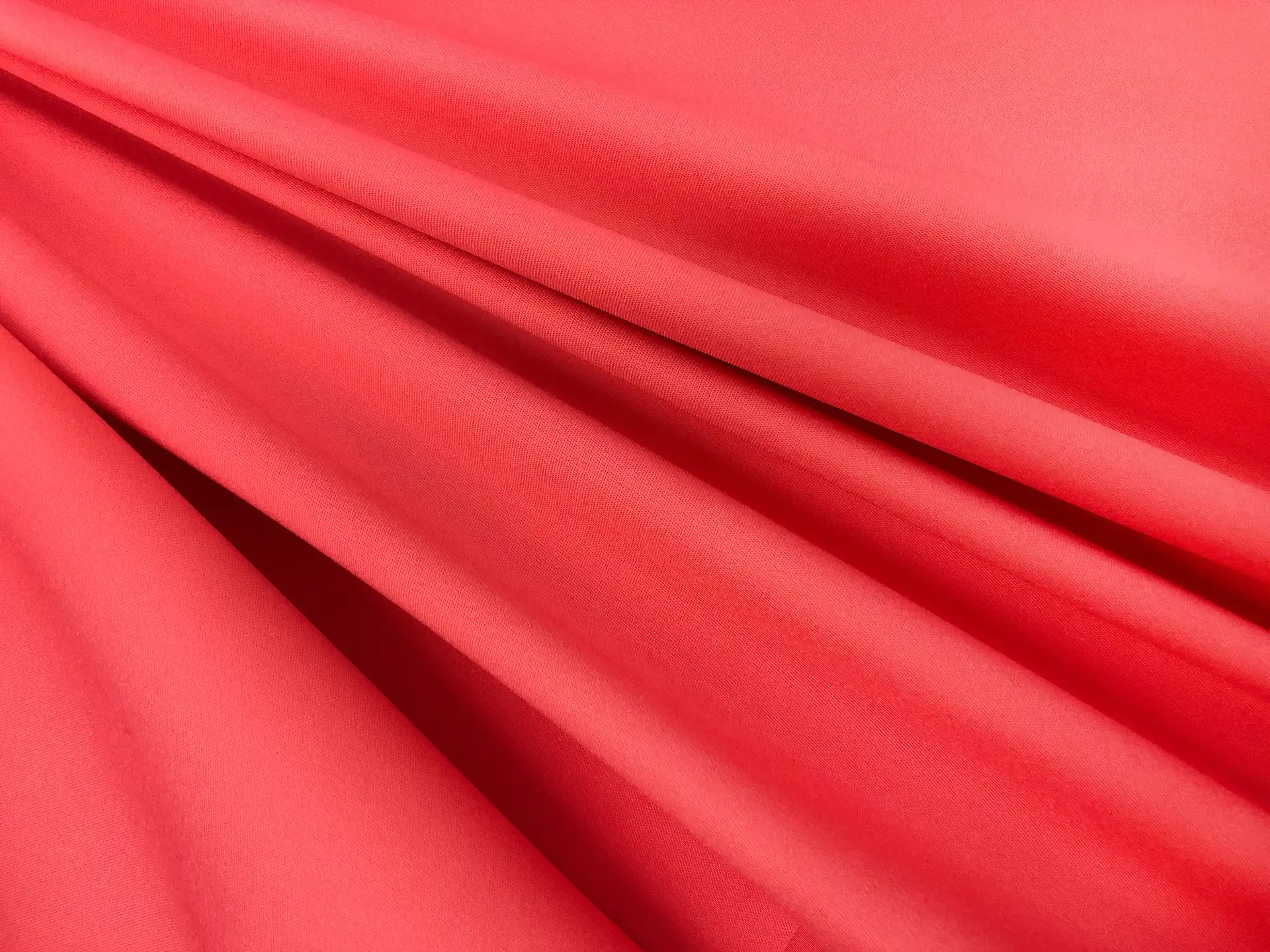 Cotton Nylon Spandex Suiting in Coral