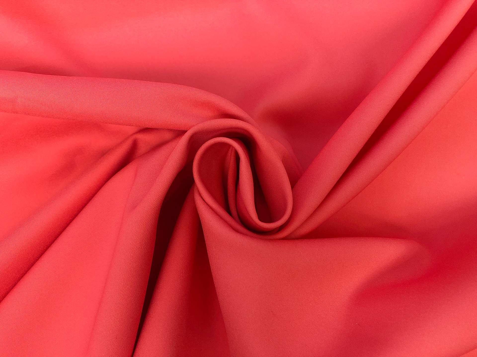 Cotton Nylon Spandex Suiting in Coral
