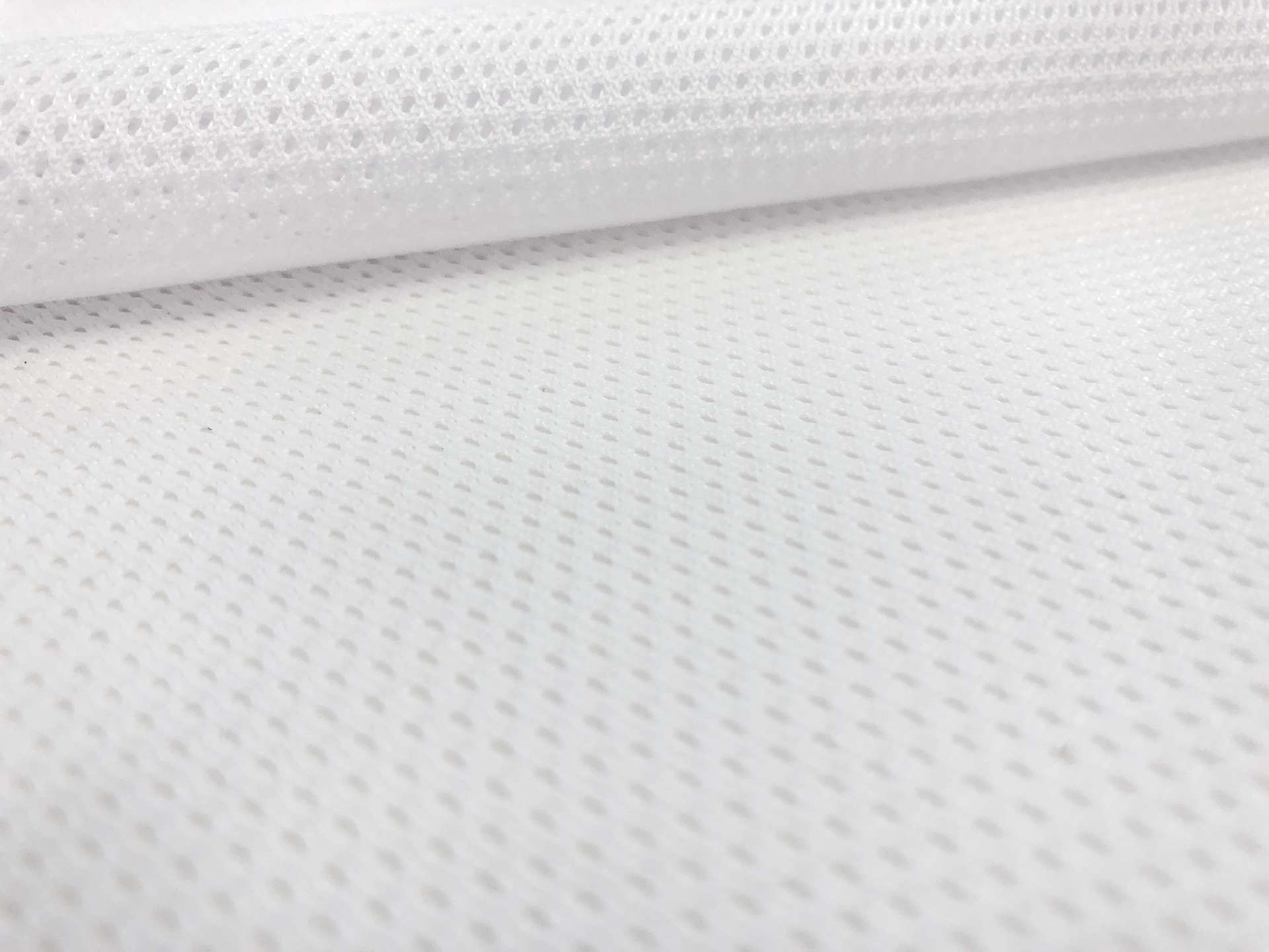 Knit Mesh in White