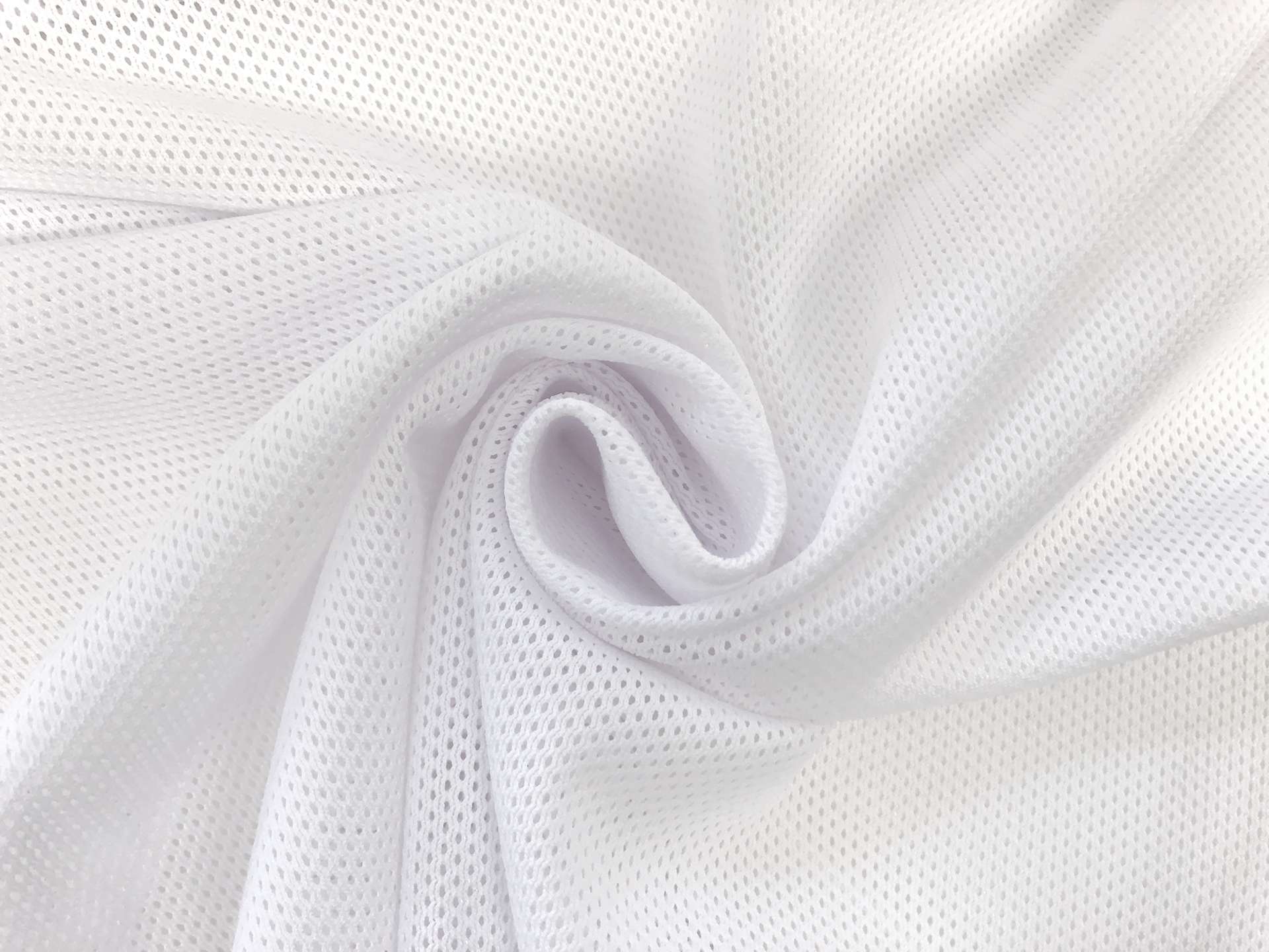 Knit Mesh in White
